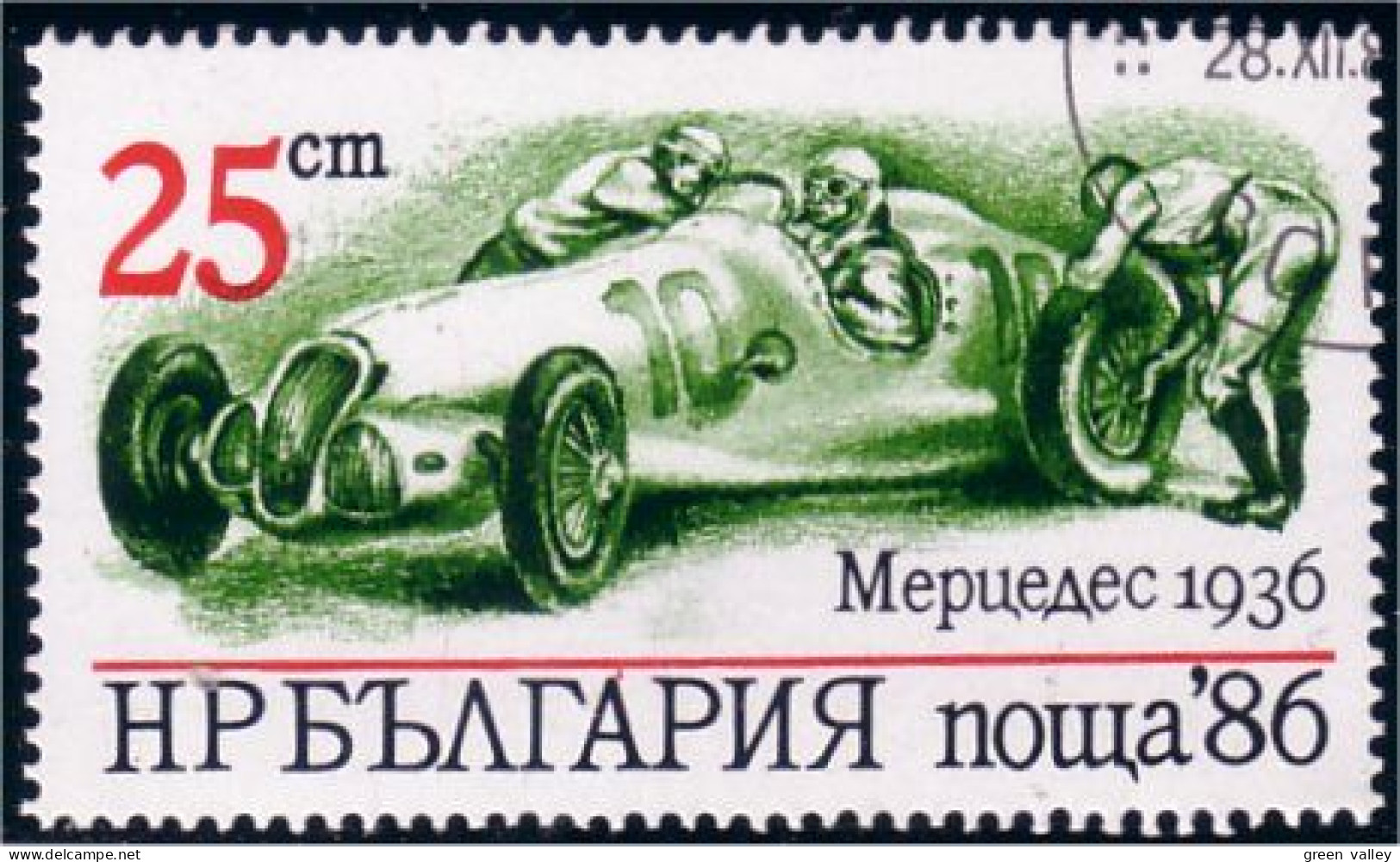 230 Bulgarie Mercedes 1936 (BUL-96) - Auto's