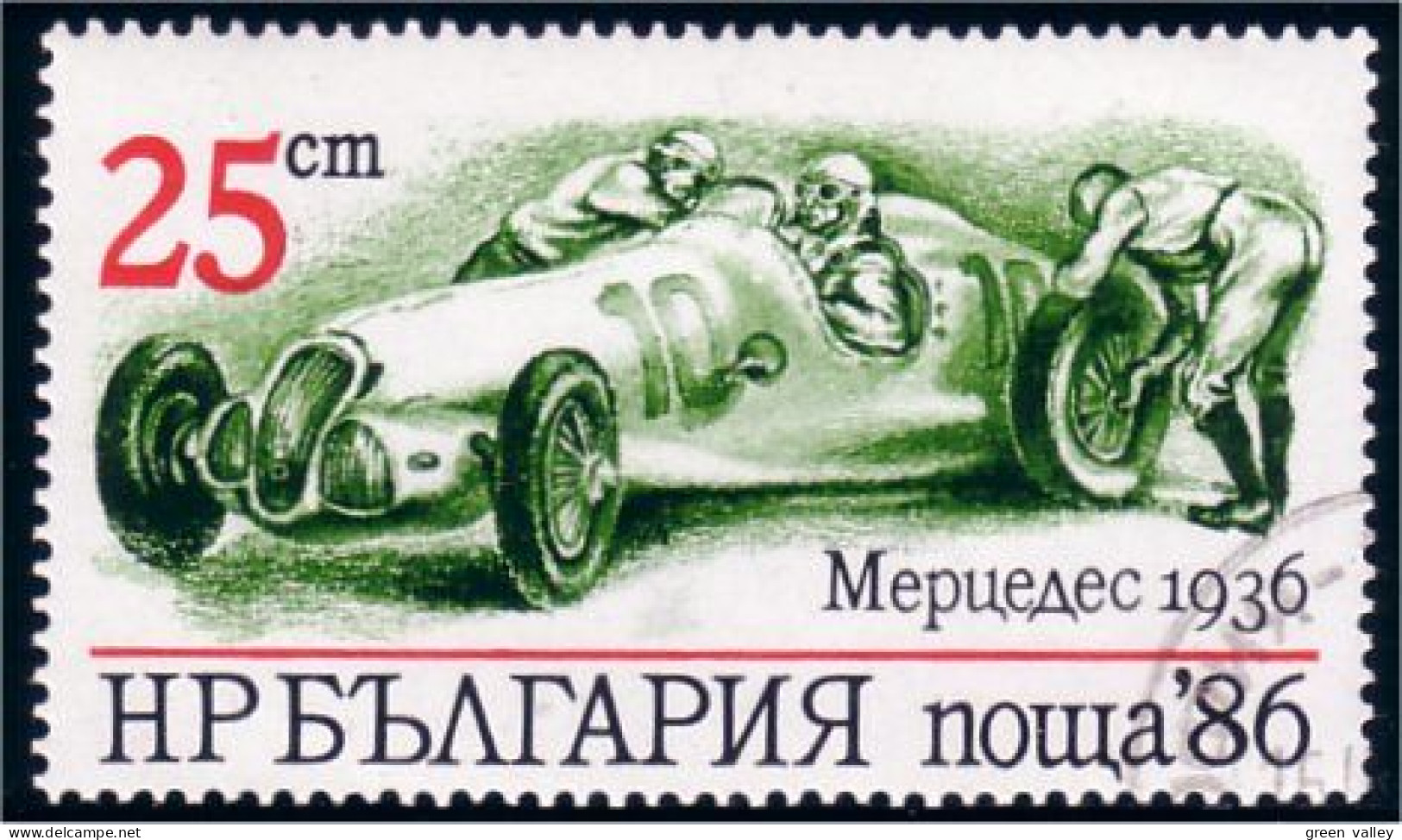 230 Bulgarie Mercedes 1936 (BUL-95) - Automobile