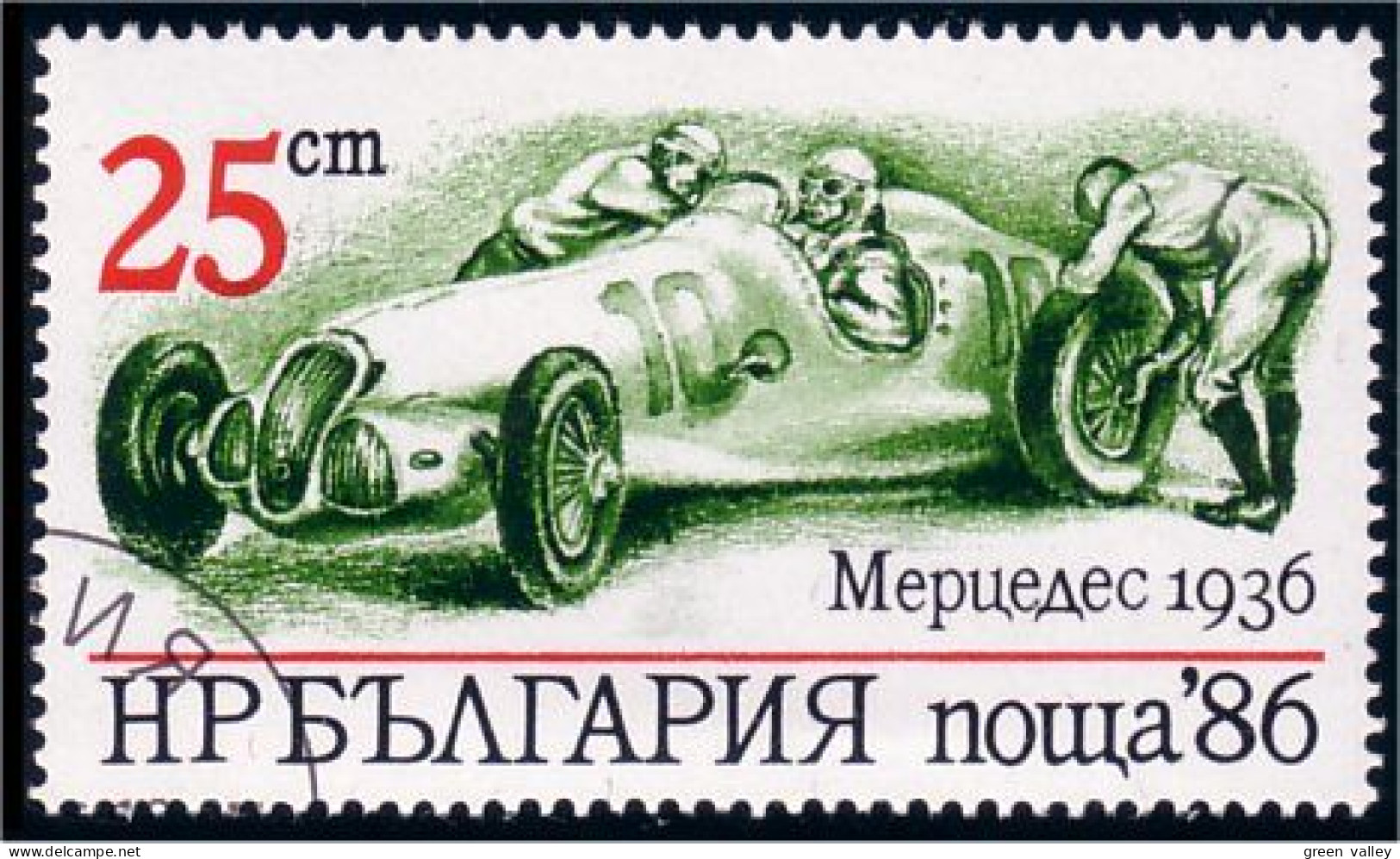 230 Bulgarie Mercedes 1936 (BUL-94) - Auto's