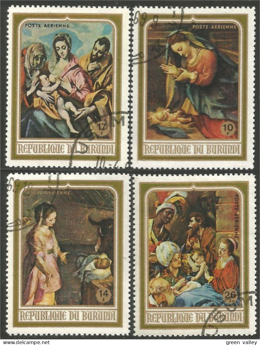 233 Burundi Corregio Maino Baroccio El Greco (BUR-302) - Religious