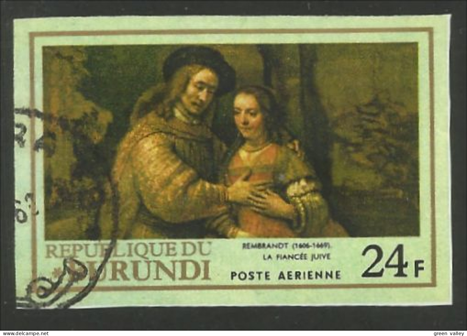 233 Burundi Rembrandt Jewish Fiancé Juive (BUR-300) - Rembrandt