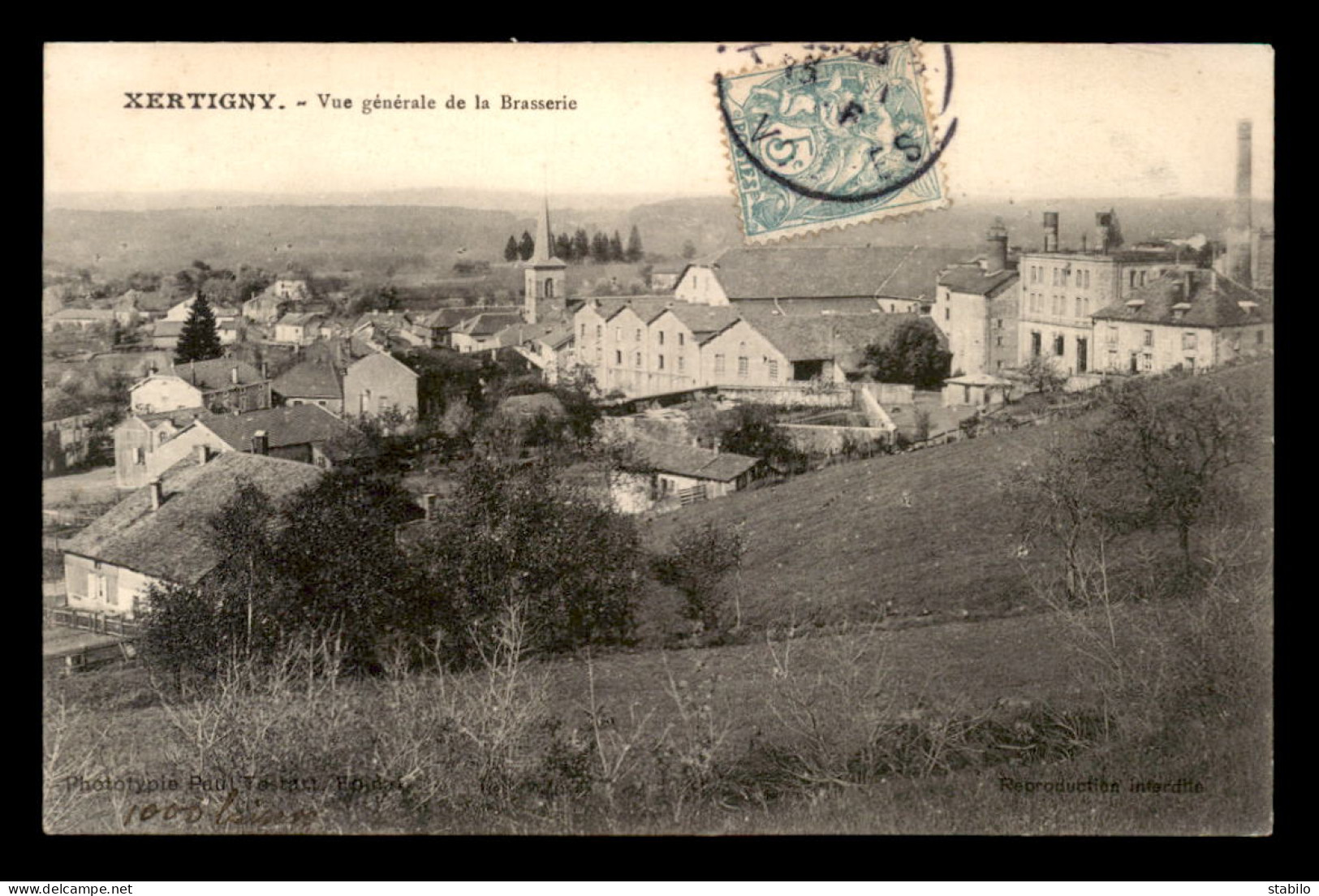 88 - XERTIGNY - VUE GENERALE DE LA BRASSERIE - BIERE - Xertigny