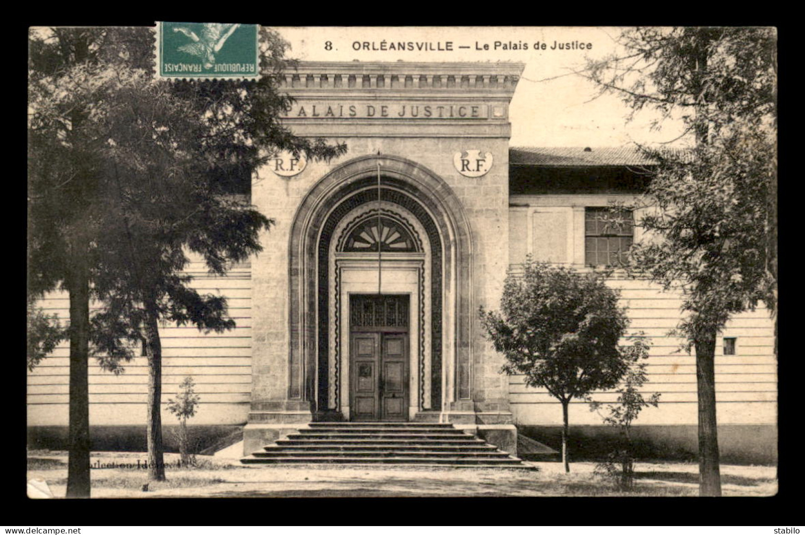 ALGERIE - ORLEANSVILLE - LE PALAIS DE JUSTICE - Chlef (Orléansville)
