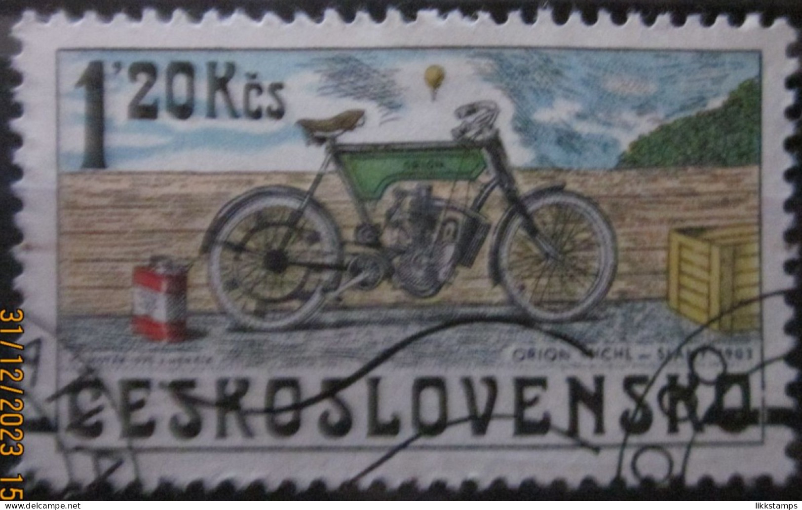 CZECHOSLOVAKIA 1975 ~ S.G. 2238, ~ MOTORCYCLES. ~ VFU #03194 - Gebruikt