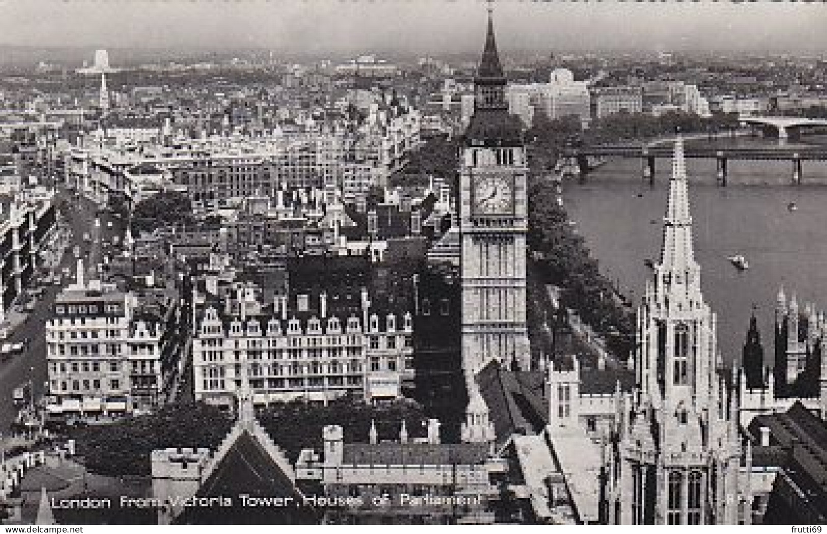 AK 206345 ENGLAND - London - From Victoria Tower - Houses Of Parliament - Houses Of Parliament