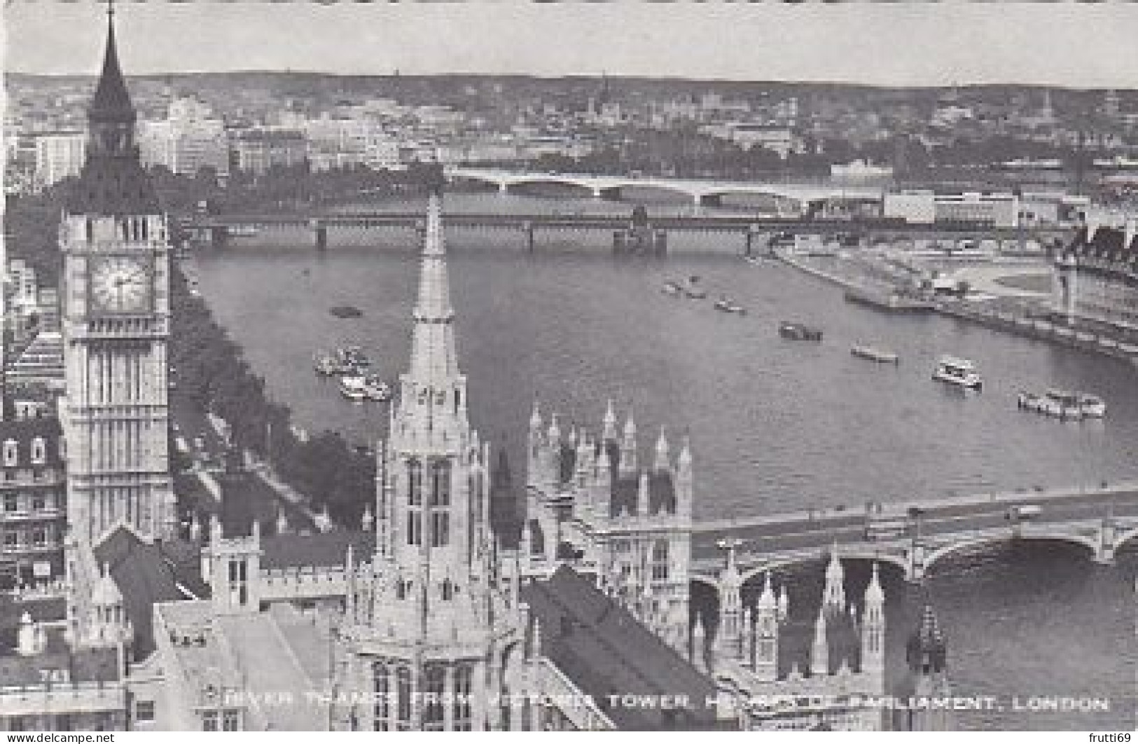 AK 206346 ENGLAND - London - From Victoria Tower - Houses Of Parliament - Houses Of Parliament
