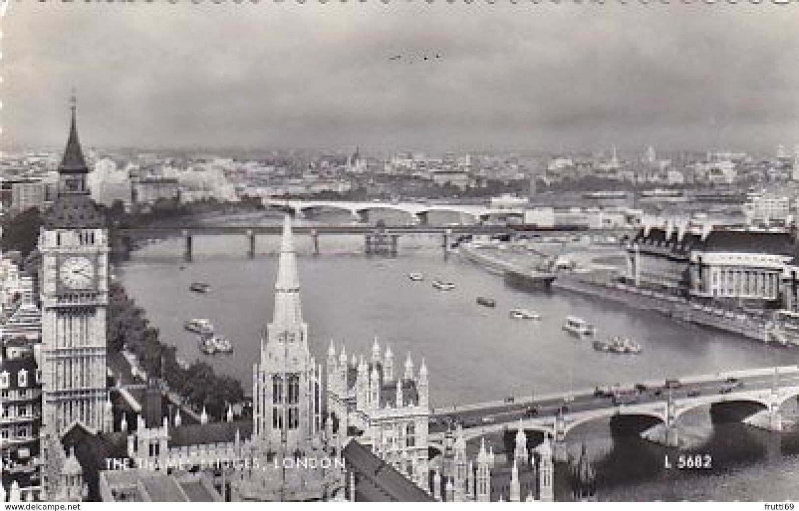 AK 206347 ENGLAND - London - The Thames Bridges - River Thames