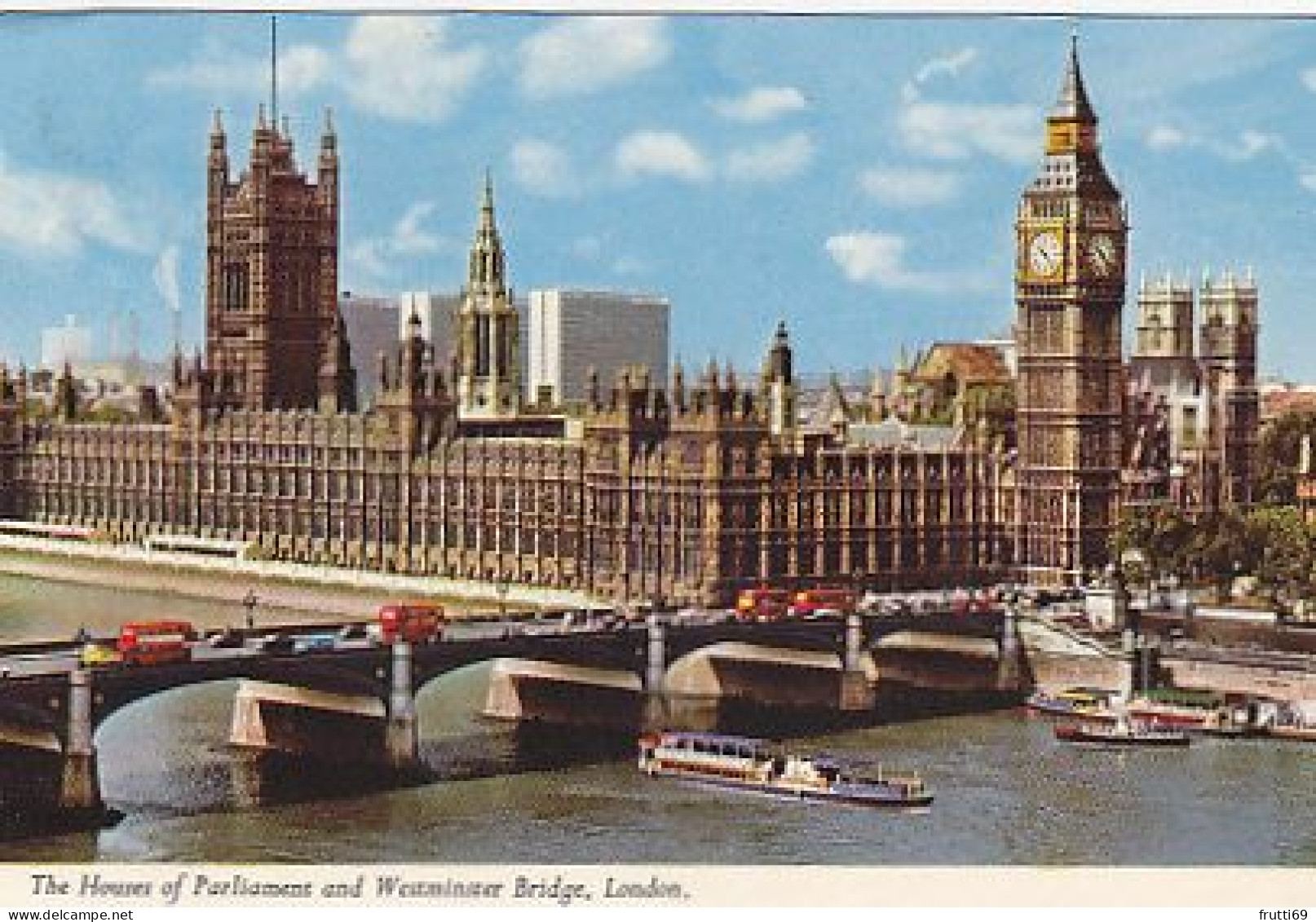 AK 206354 ENGLAND - London - Houses Of Parliament - Westminster Bridge - Houses Of Parliament