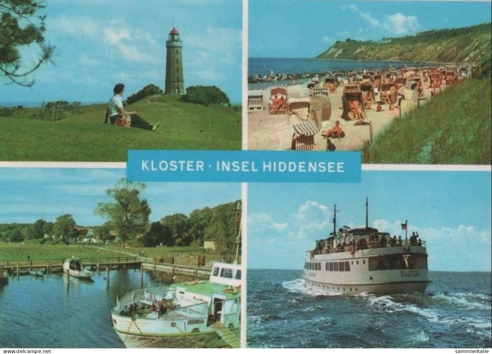 89780 - Hiddensee - Kloster, U.a. Leuchtturm - 1977 - Hiddensee