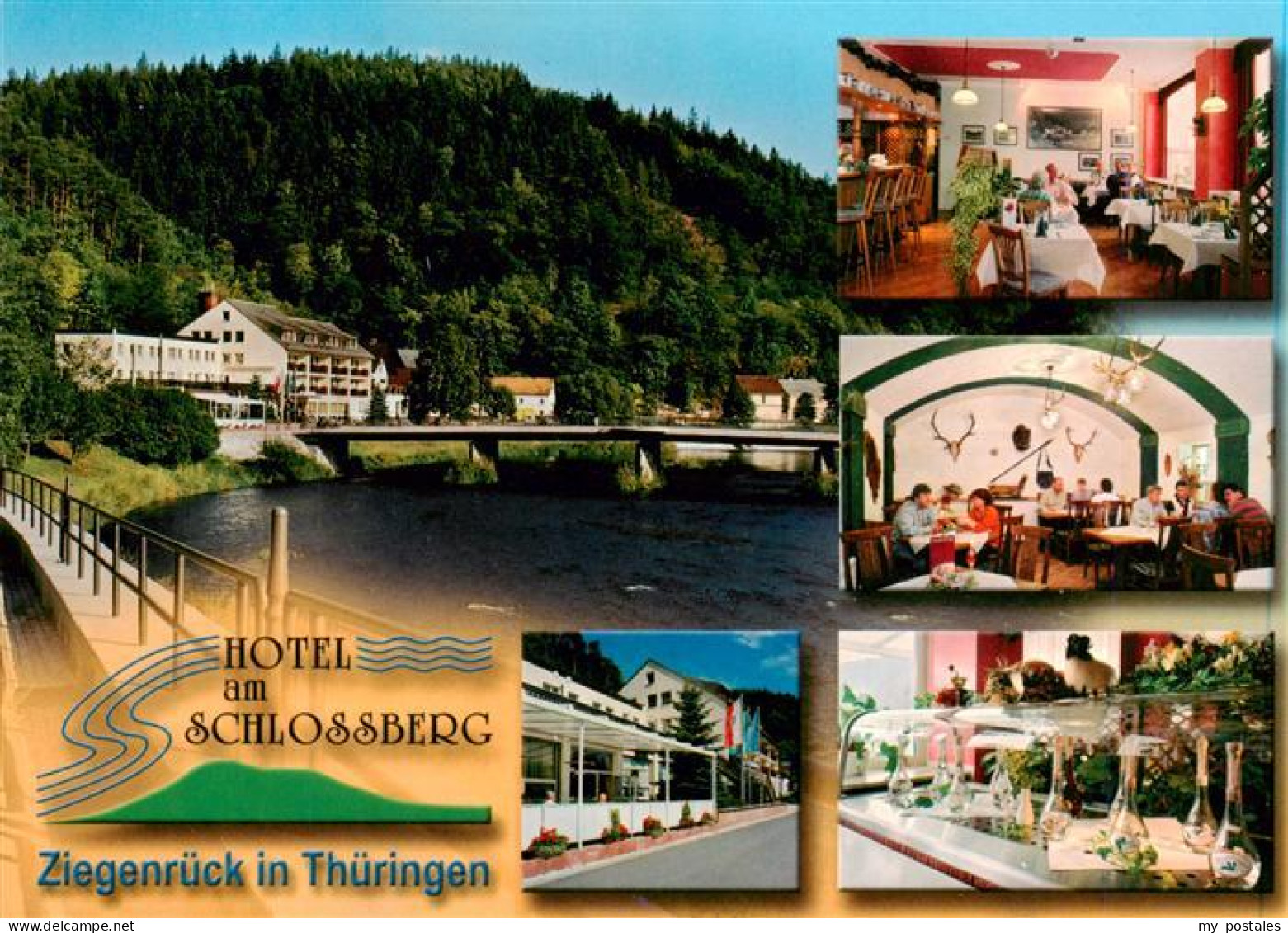 73962626 Ziegenrueck_Saale_Thueringen Hotel Am Schlossberg Gastraeume Theke - Ziegenrück