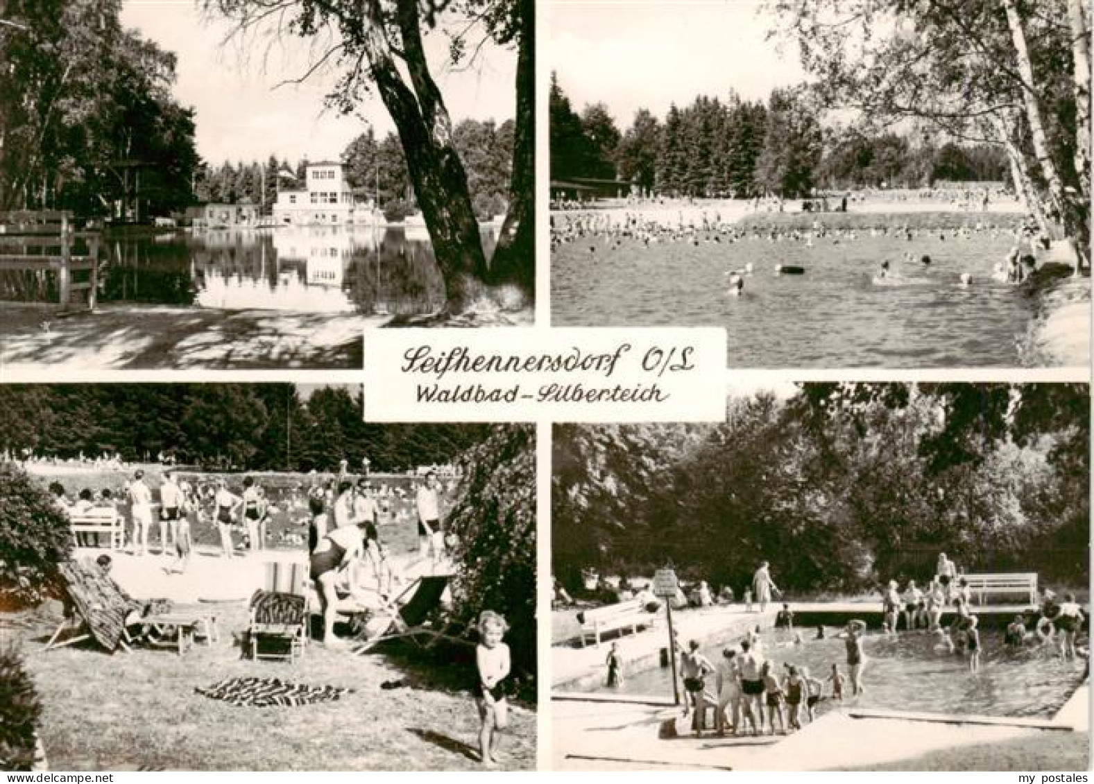 73962558 Seifhennersdorf Waldbad Silberteich Strandpartien Kinderbecken - Seifhennersdorf