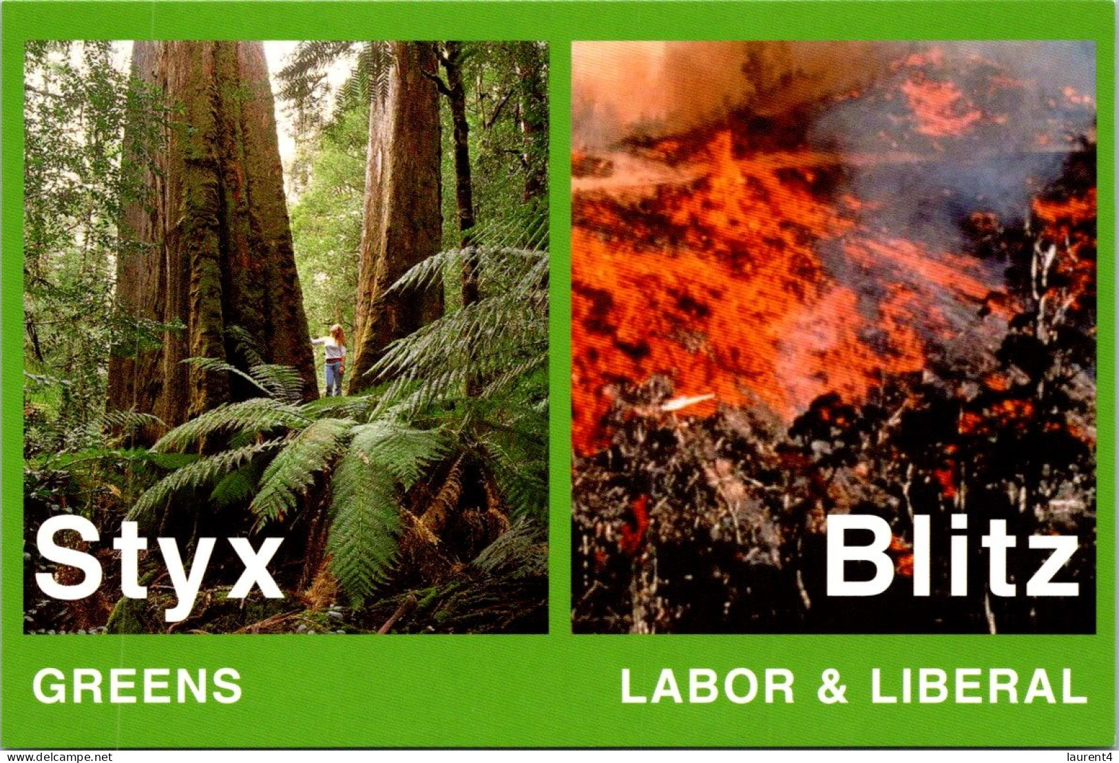 6-3-2024 (2 Y 20) Trees - Greens & Labor / Liberal (political Party) - Arbres