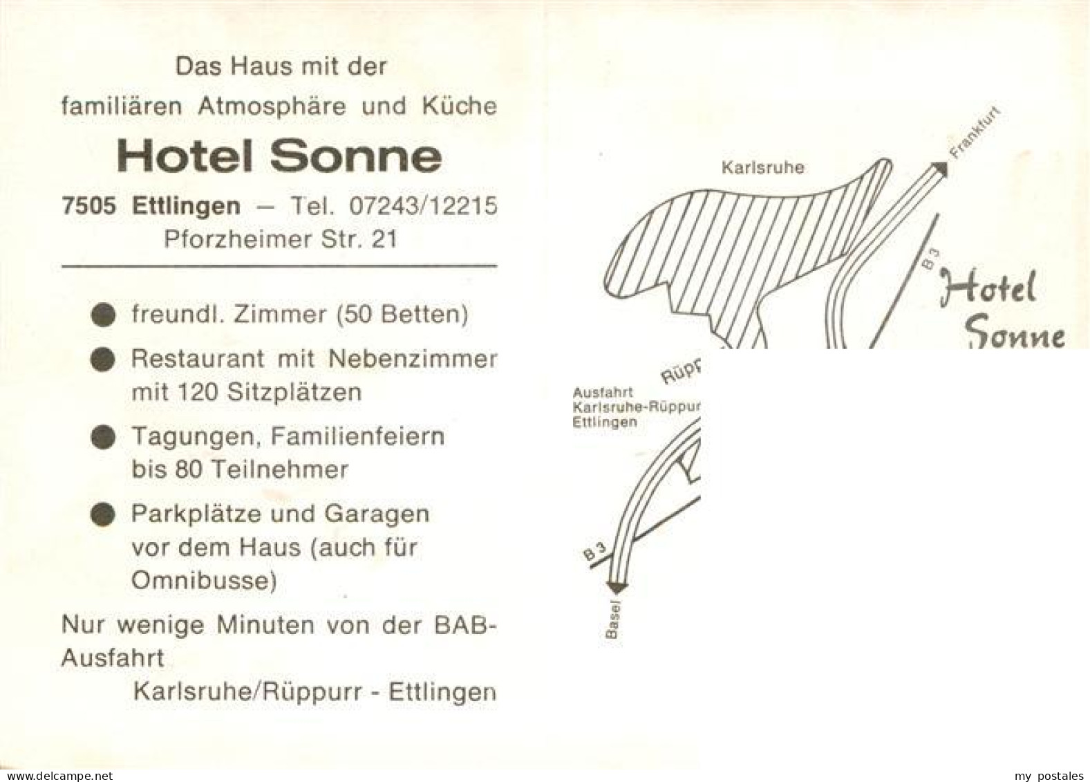 73922745 Ettlingen Hotel Sonne Restaurant - Ettlingen