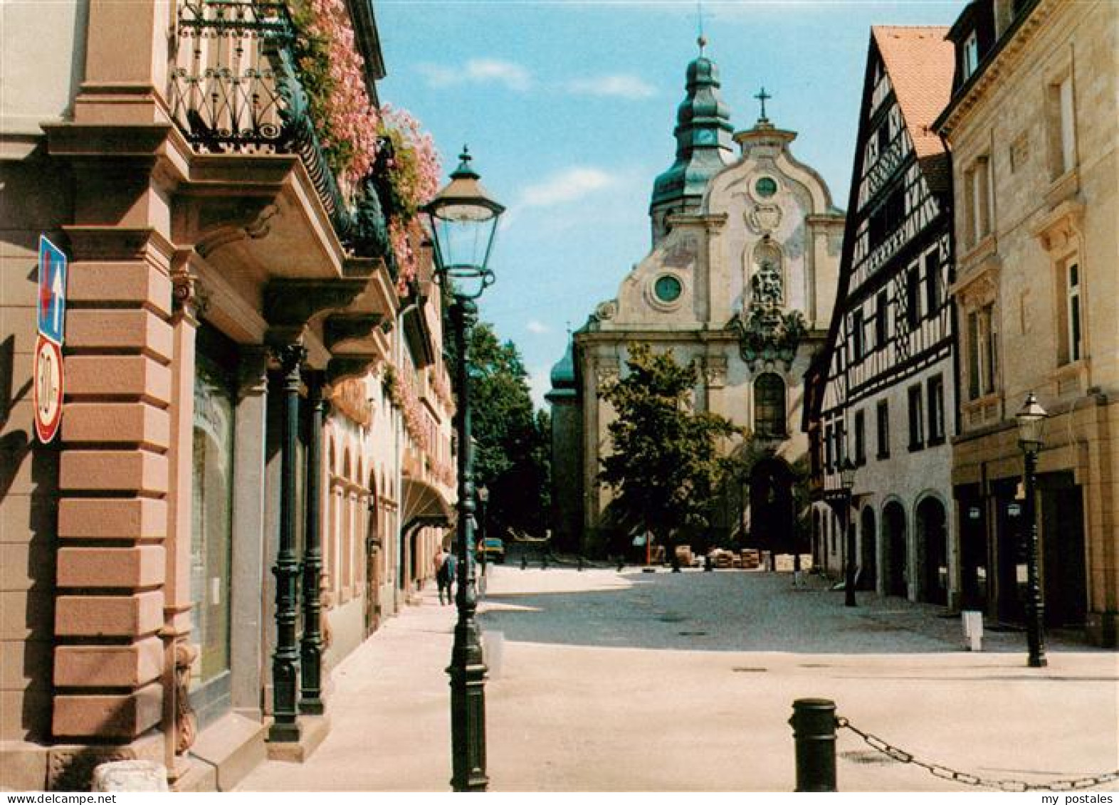 73922742 Ettlingen Kirchenplatz Mit Martinskirche - Ettlingen