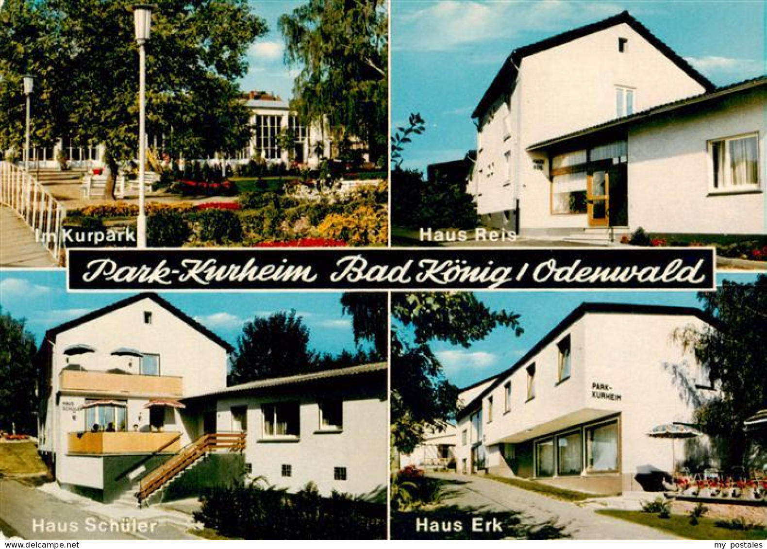 73922672 Bad_Koenig_Odenwald Park Kurheim Im Kurpark Haus Reis Haus Schueler Hau - Bad Koenig
