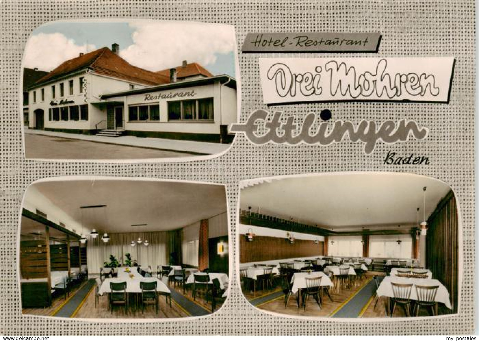 73922418 Ettlingen Hotel Restaurant Drei Mohren Gastraeume - Ettlingen