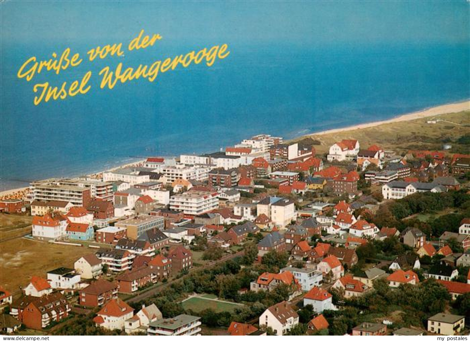 73922315 Wangerooge_Wangeroog_Nordseebad Fliegeraufnahme - Wangerooge