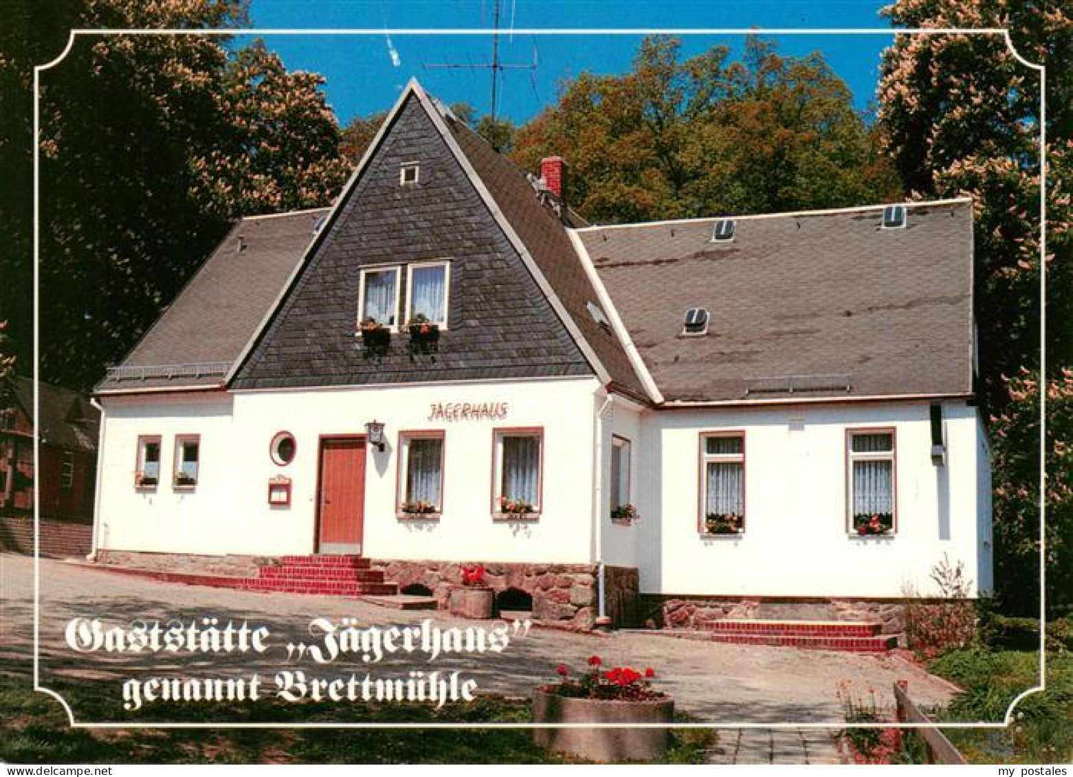 73881465 Zwoenitz Gaststaette Jaegerhaus Genannt Brettmuehle Zwoenitz - Zwönitz