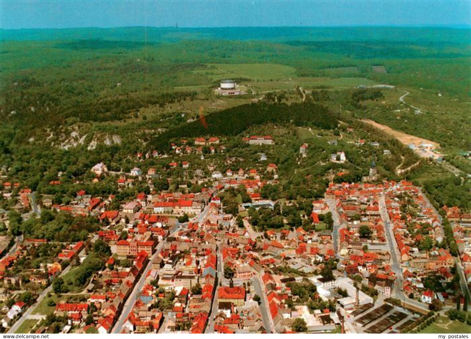 73881462 Bad Frankenhausen Panorama Museum Fliegeraufnahme Bad Frankenhausen - Bad Frankenhausen