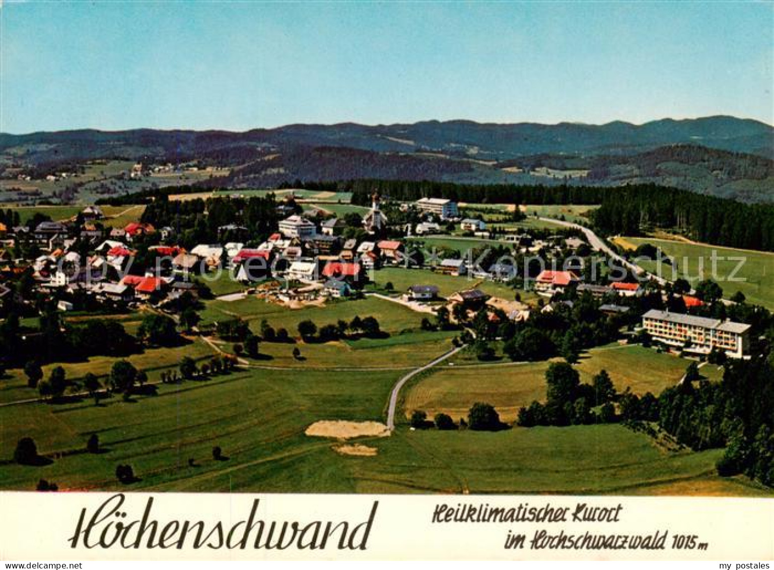 73813850 Hoechenschwand Fliegeraufnahme Hoechenschwand - Hoechenschwand