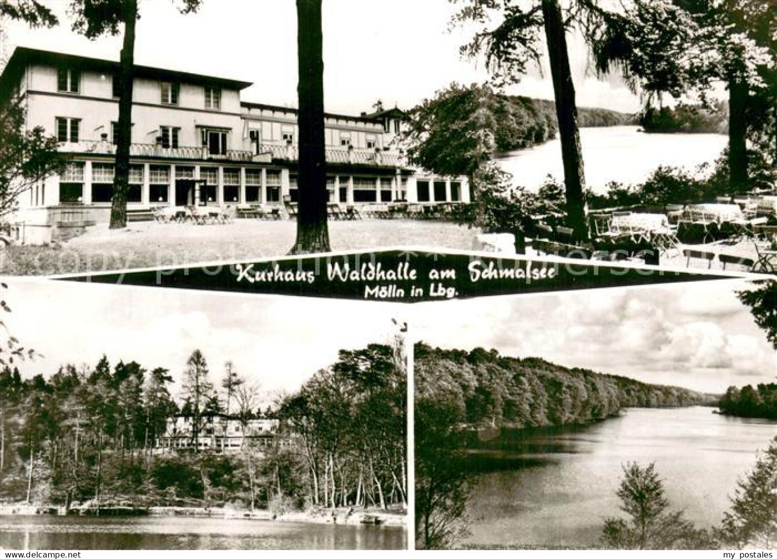 73775307 Moelln  Lauenburg Kurhaus Waldhalle Am Schmalsee Teilansichten  - Mölln