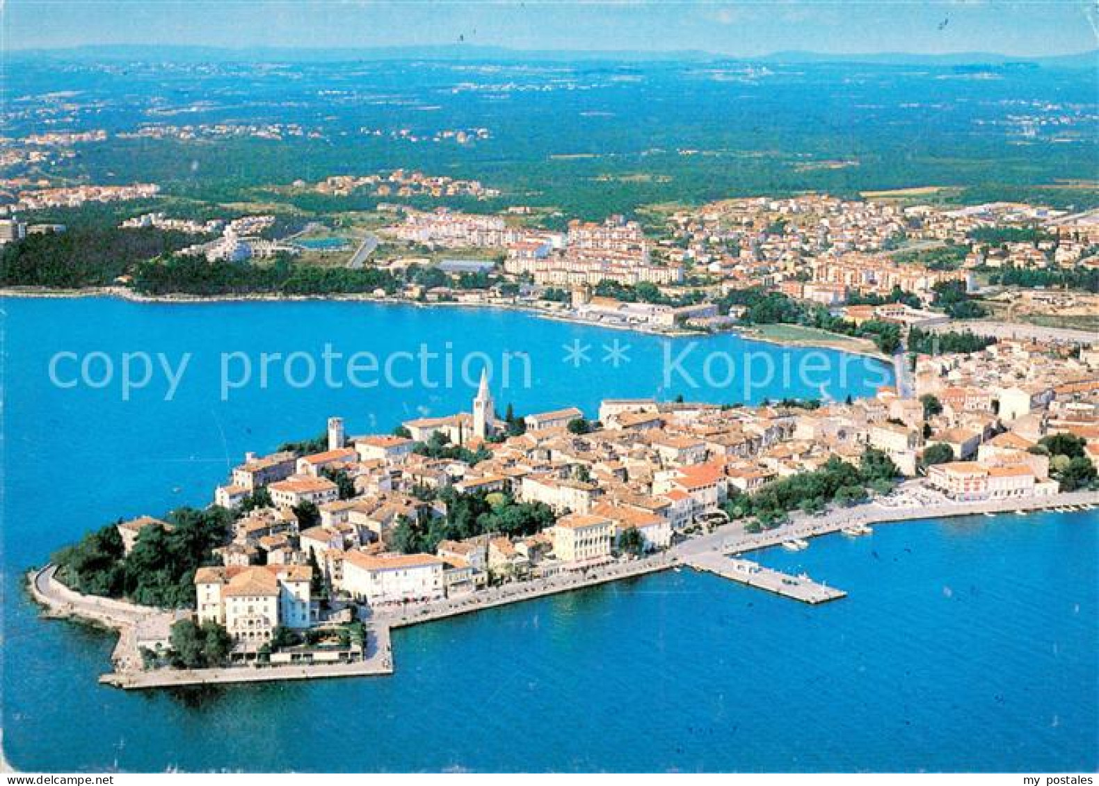 73775269 Porec Croatia Fliegeraufnahme Panorama  - Croatie