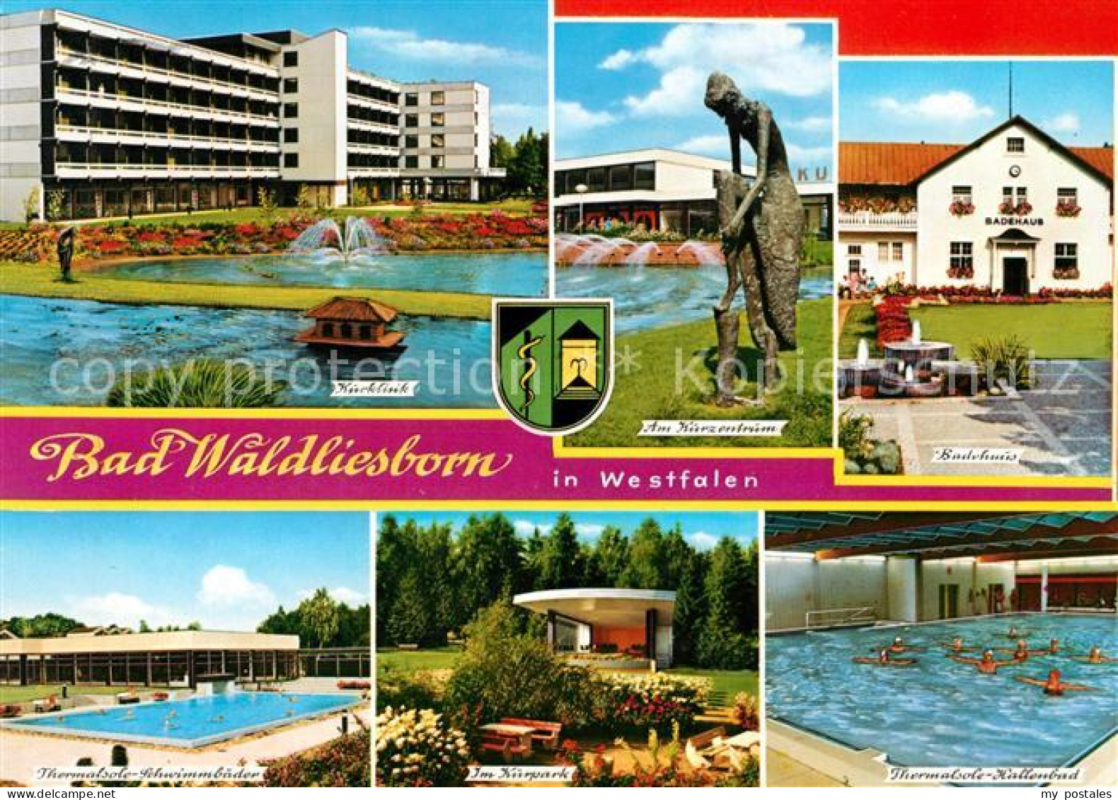 73199044 Bad Waldliesborn Kurklinik Badehaus Kurpark Bad Waldliesborn - Lippstadt