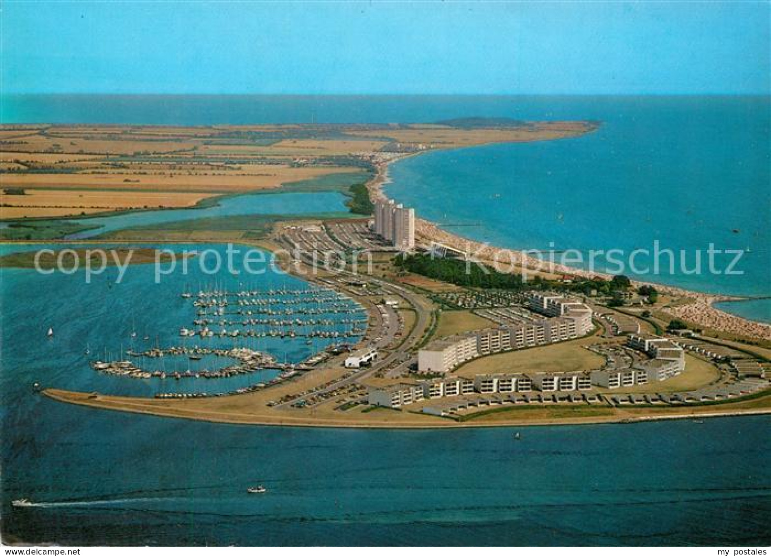 73198090 Insel Fehmarn Fliegeraufnahme Strand Burgtiefe Insel Fehmarn - Fehmarn