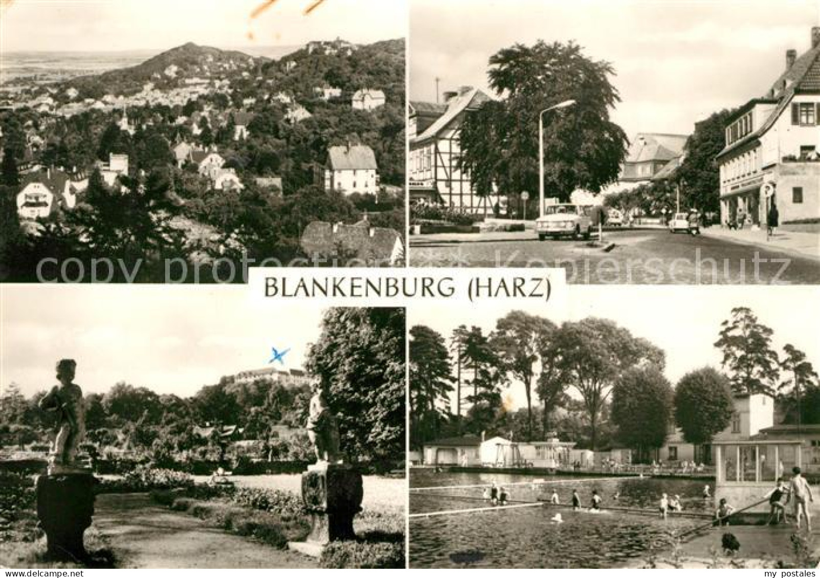 73197773 Blankenburg Harz Mauerstrasse Barockgarten Lustschloss  Blankenburg Har - Blankenburg