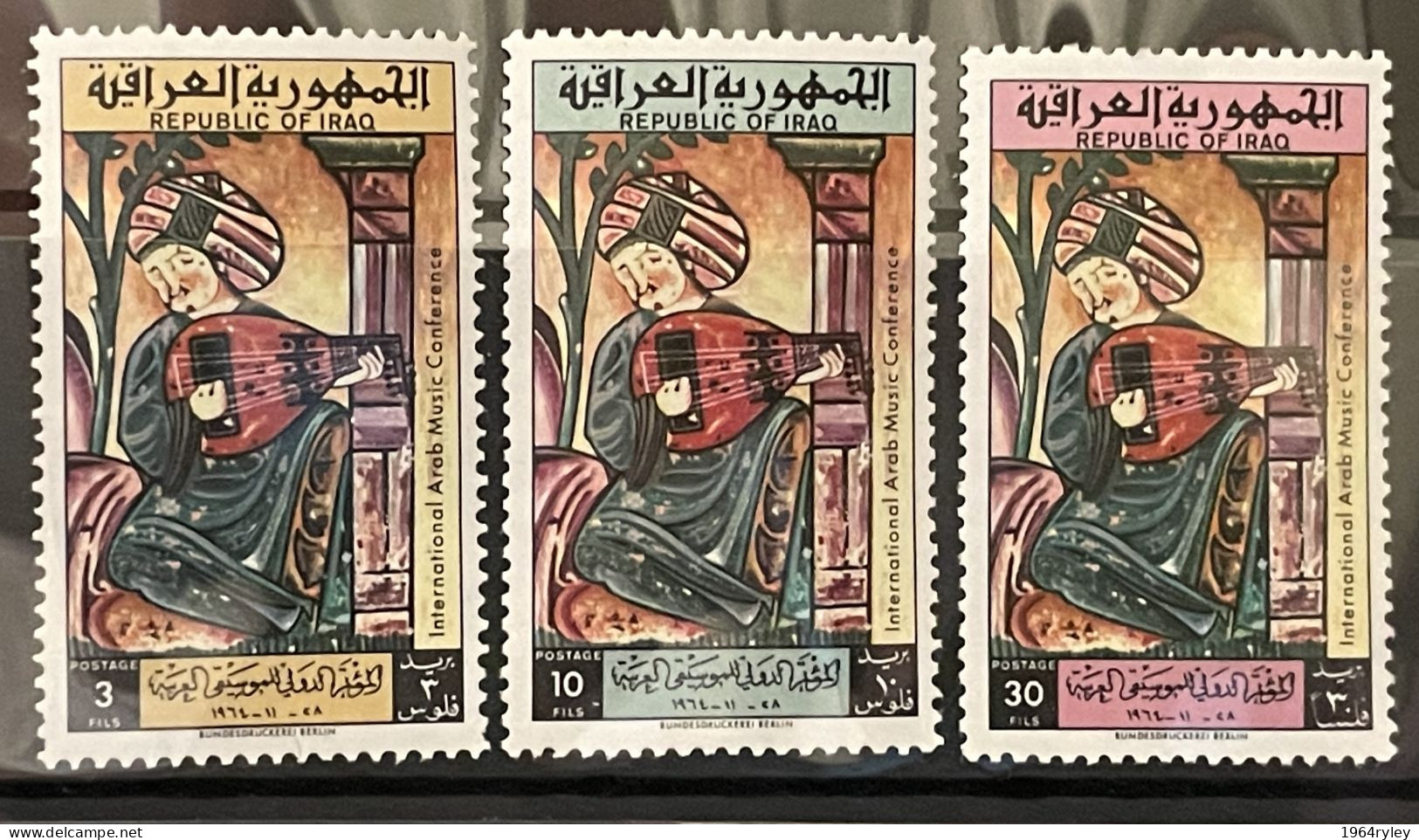 IRAQ - MNH** - 1964 - # 354/356 - Iraq