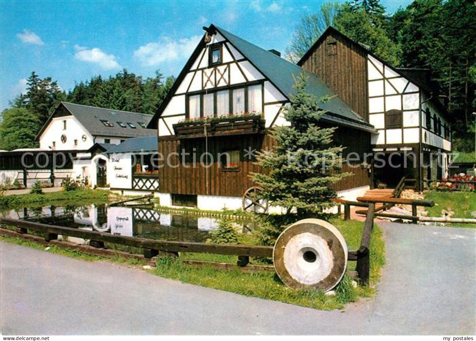 73197141 Wunsiedel Ferienhof Hotel Pension Juliushammer Im Roeslautal Fichtelgeb - Wunsiedel