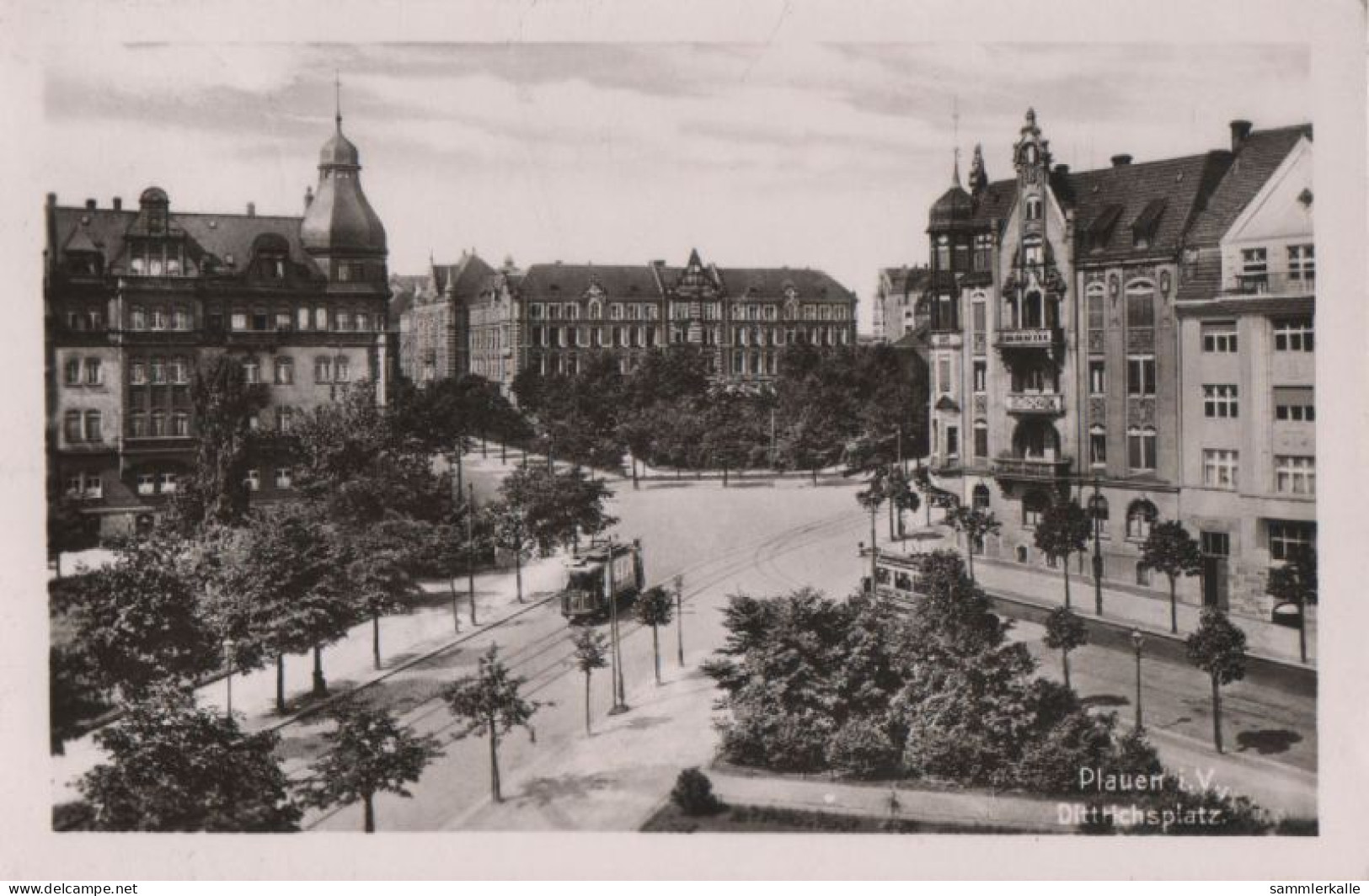87594 - Plauen - Dittrichsplatz - 1952 - Plauen