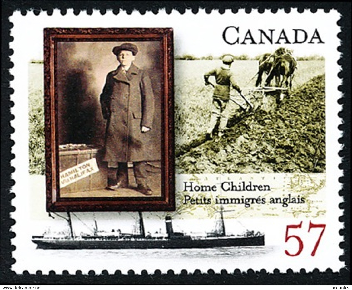 Canada (Scott No.2404 - Petits émigrés Anglais / Home Children) [**] - Neufs