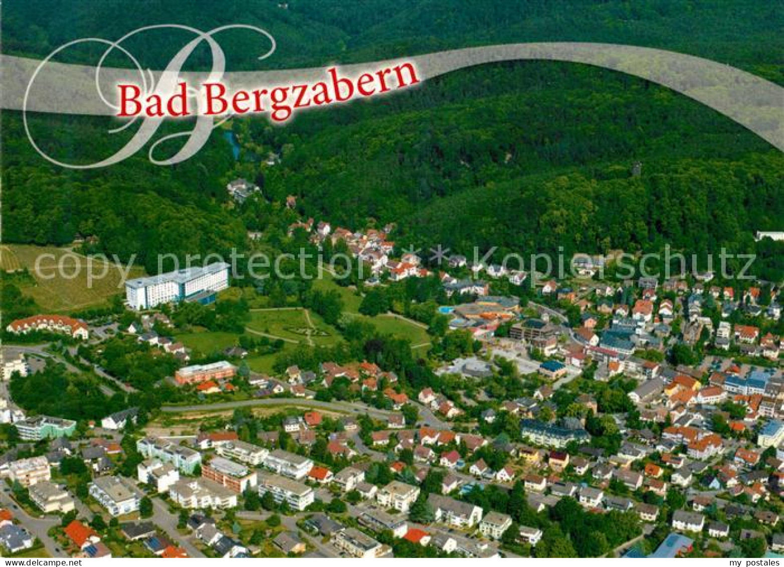 73196994 Bad Bergzabern Fliegeraufnahme Bad Bergzabern - Bad Bergzabern