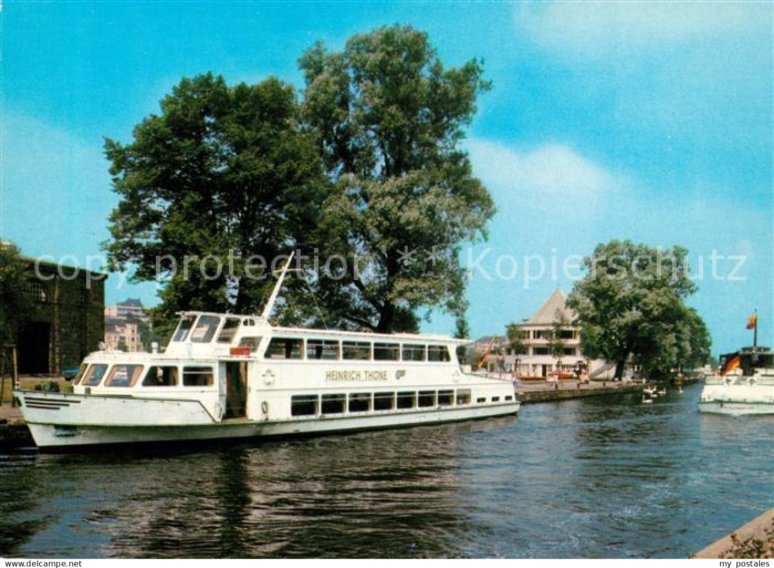 73196939 Muelheim Ruhr Wasserbahnhof Fahrgastschiff Muelheim Ruhr - Muelheim A. D. Ruhr