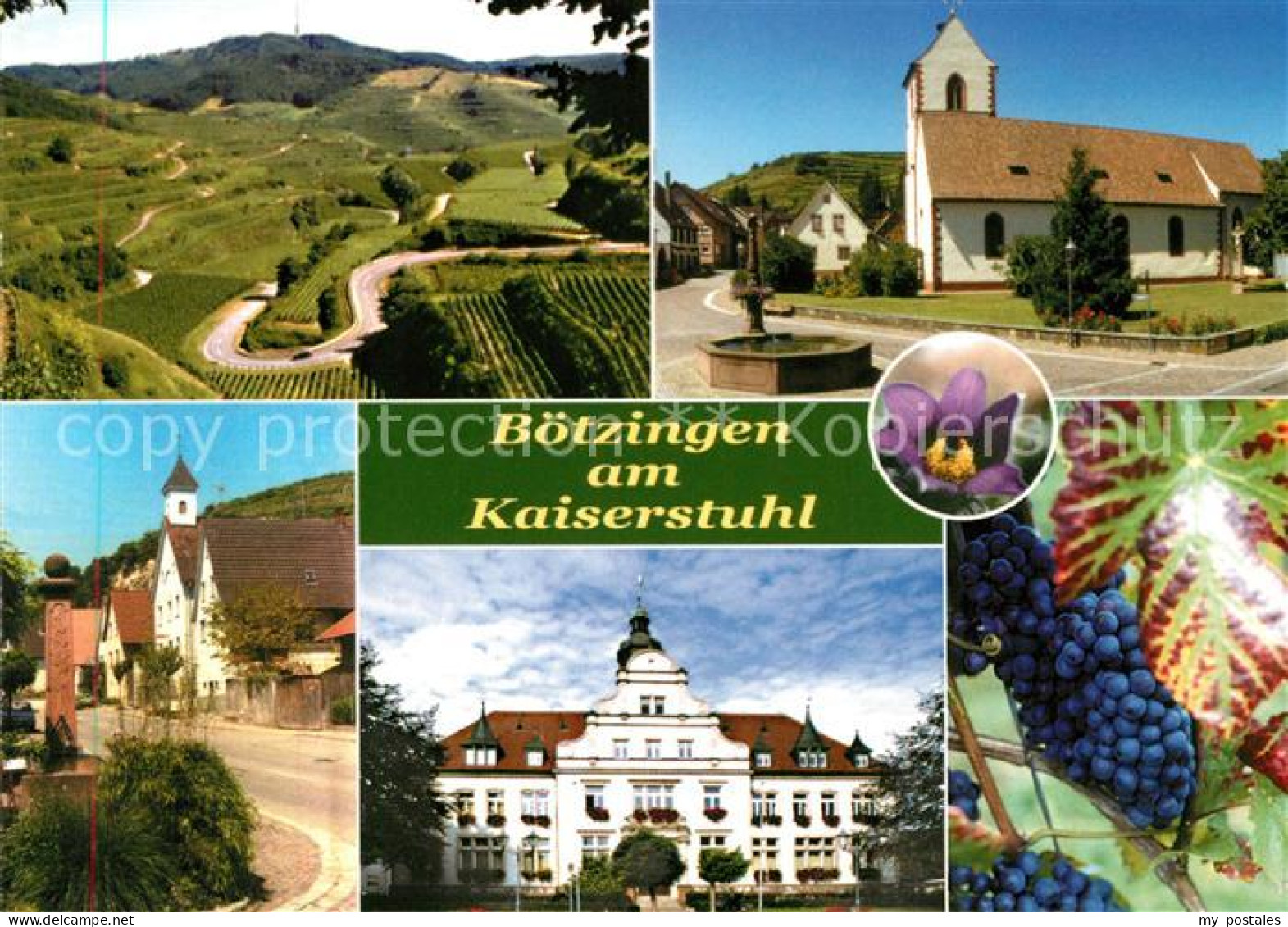 73196811 Boetzingen Panorama Kirche Dorfstrasse Schloss Boetzingen - Bötzingen