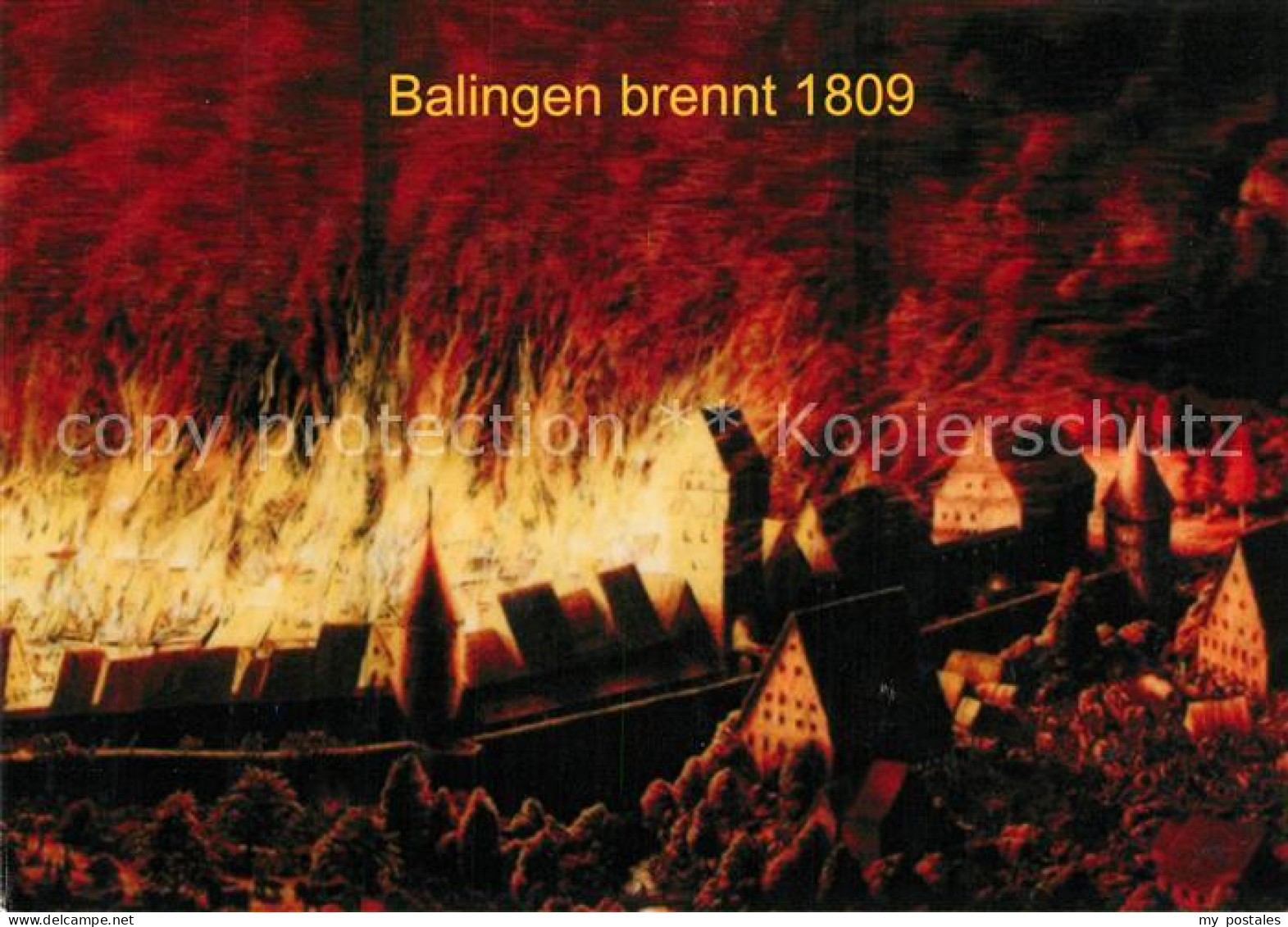 73196746 Balingen Brennt 1809 Balingen - Balingen