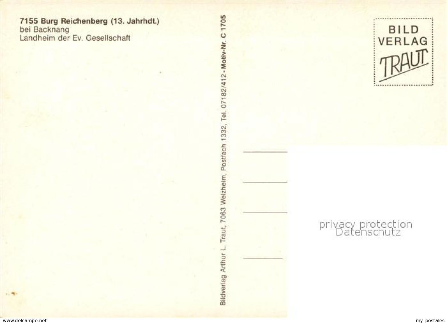 73196744 Backnang Burg Reichenberg Backnang - Backnang