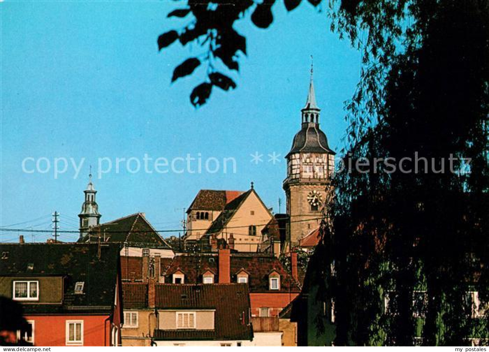 73196738 Backnang Rathaus Stadtturm Backnang - Backnang