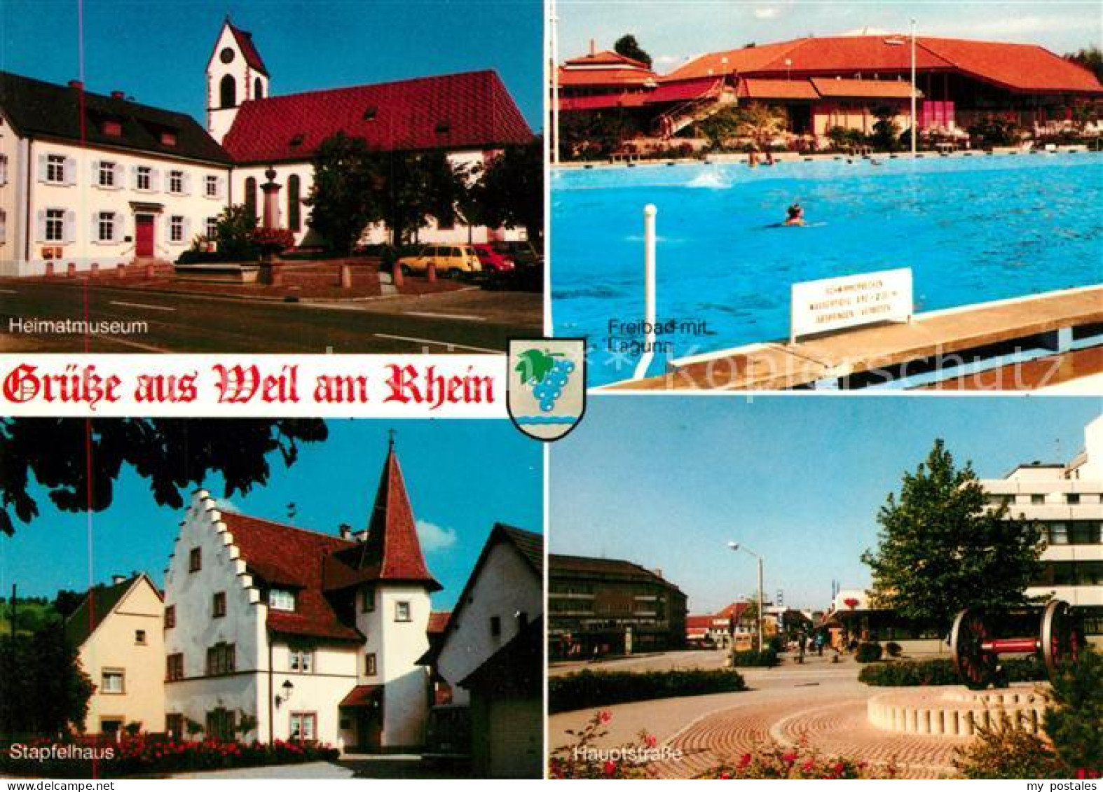 73195664 Weil Am Rhein Heimatmuseum Freibad Laguna Stapfelhaus Hauptstrasse Weil - Weil Am Rhein