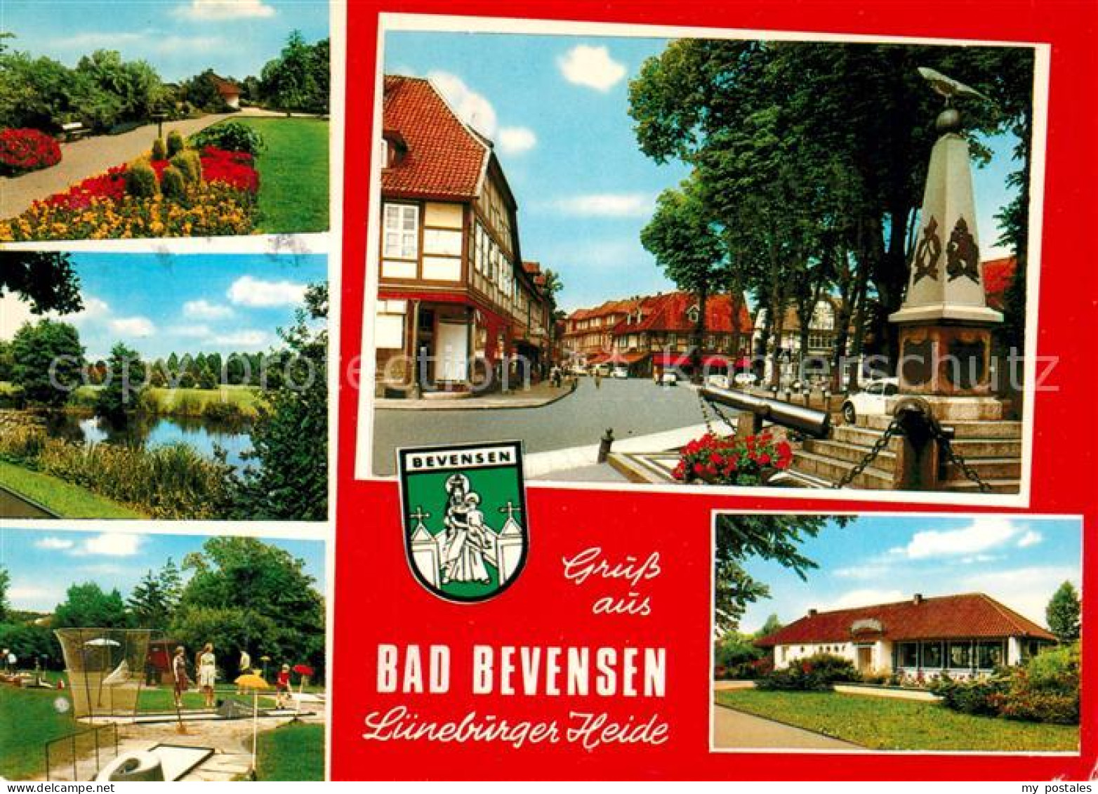 73195233 Bad Bevensen Kurpark Minigolf Monument Bad Bevensen - Bad Bevensen