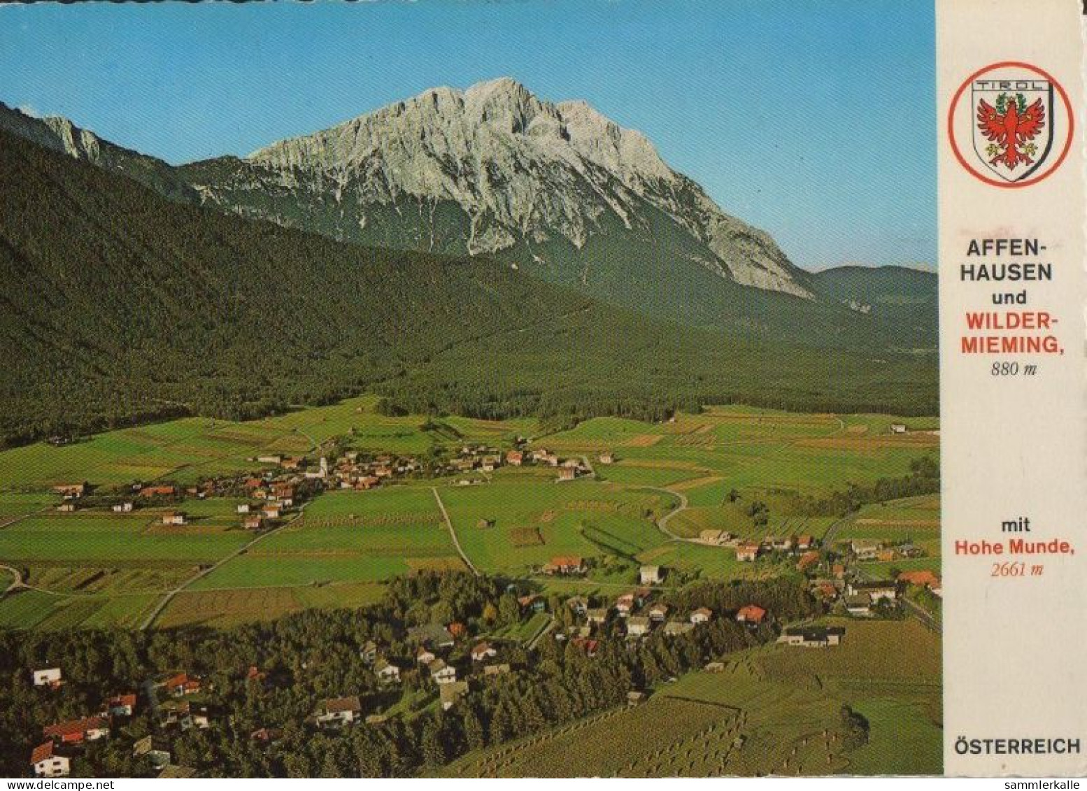 34929 - Österreich - Wildermieming-Affenhausen - 1977 - Innsbruck