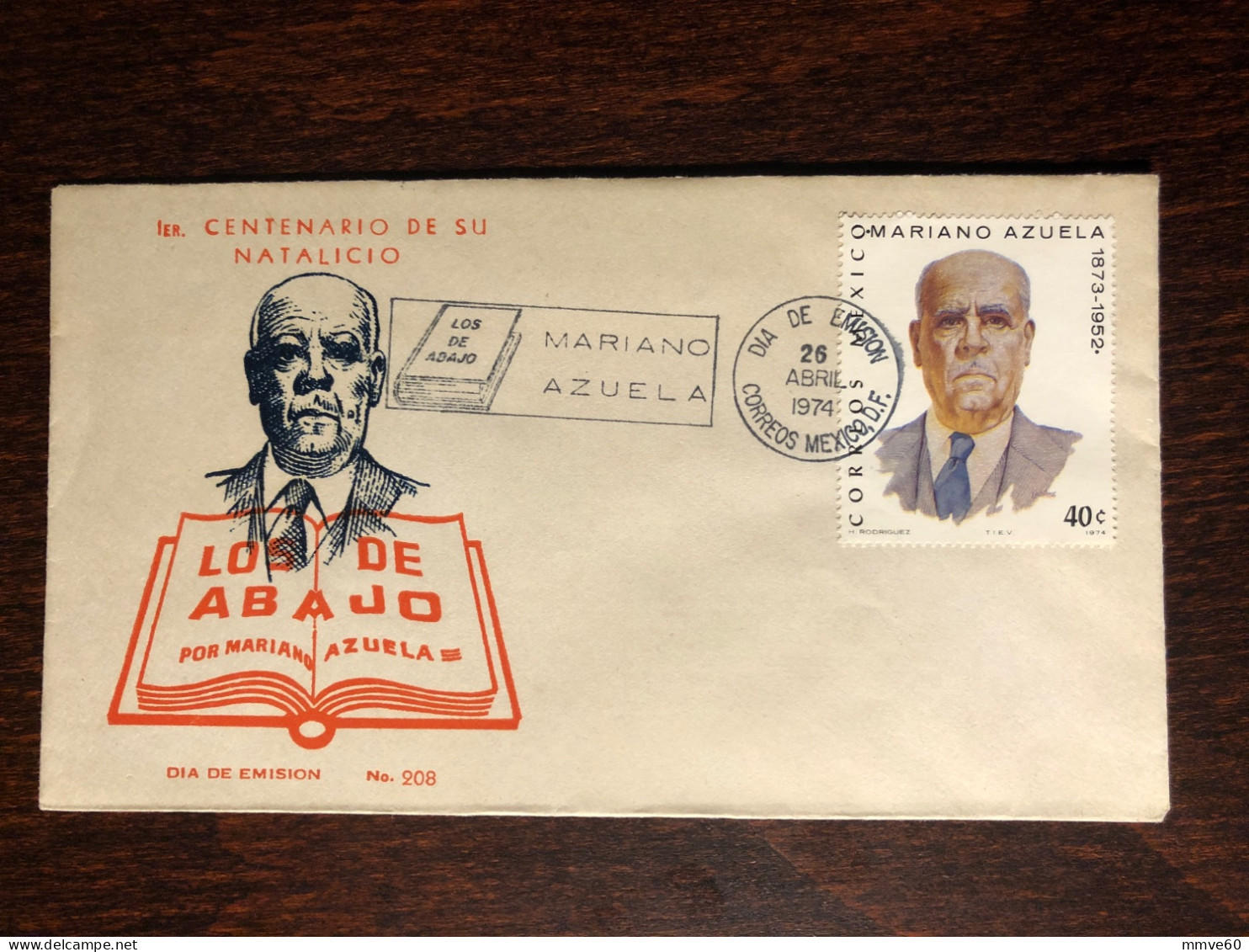 MEXICO FDC COVER 1974 YEAR DOCTOR AZUELA HEALTH MEDICINE STAMPS - Mexico