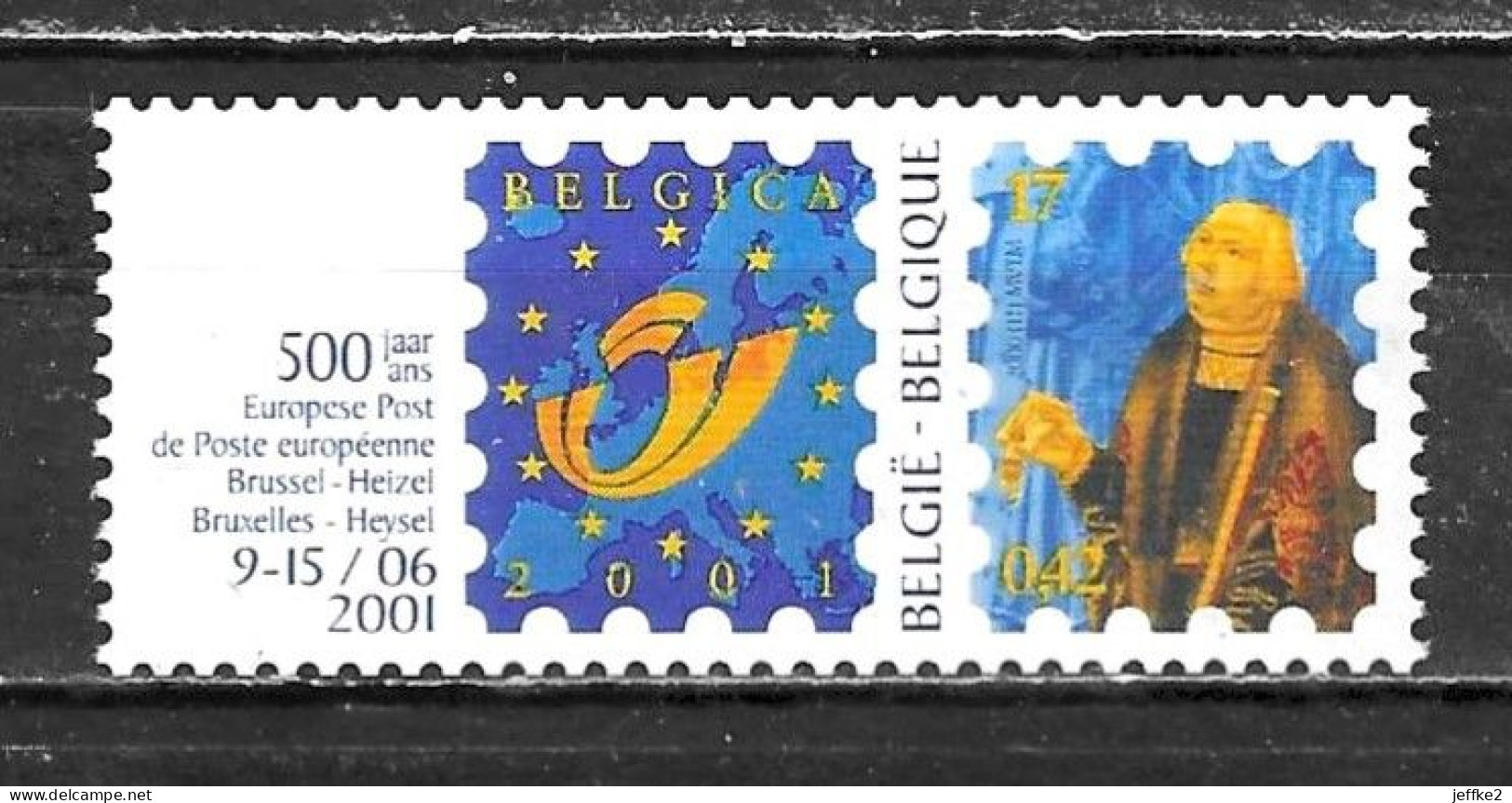 R97**  Belgica 2001 - Bonne Valeur - MNH** - LOOK!!!! - Rollen