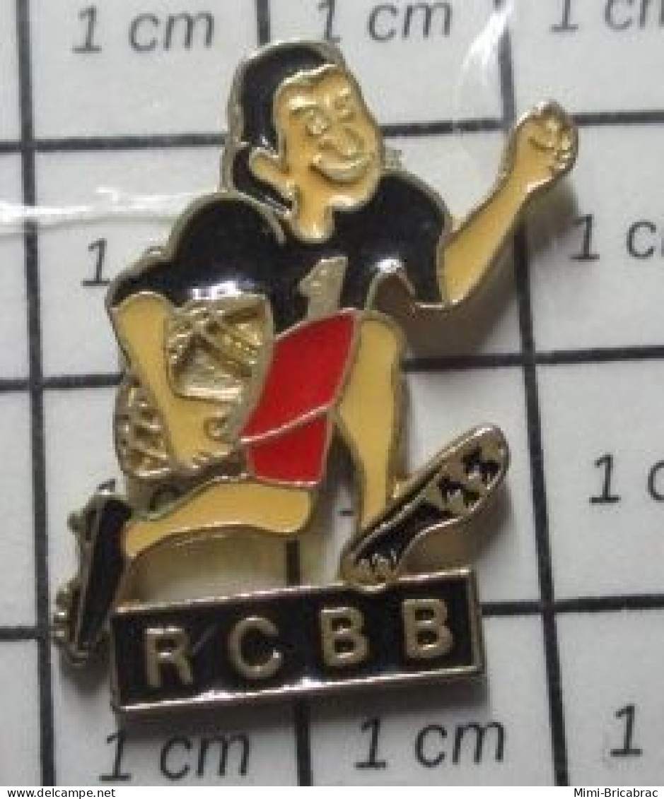 1021 Pin's Pins / Beau Et Rare / SPORTS / RUGBY CLUB RCBB - Rugby