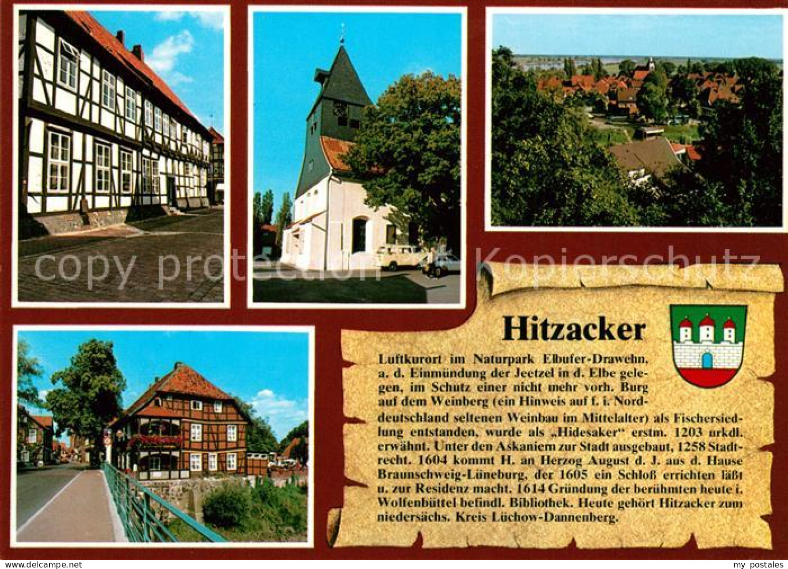 73192647 Hitzacker Elbe Zollhaus Kirche Weinberg Drawehnertorschaenke Hitzacker  - Hitzacker