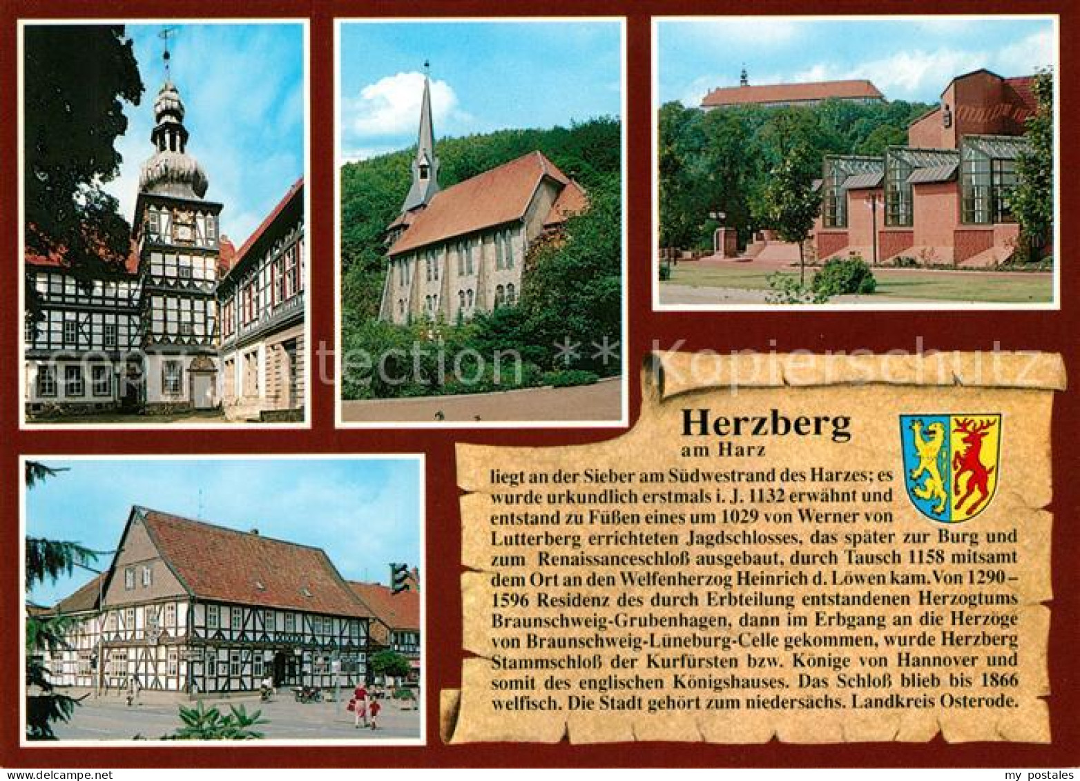 73192634 Herzberg Harz Kirche  Herzberg Harz - Herzberg