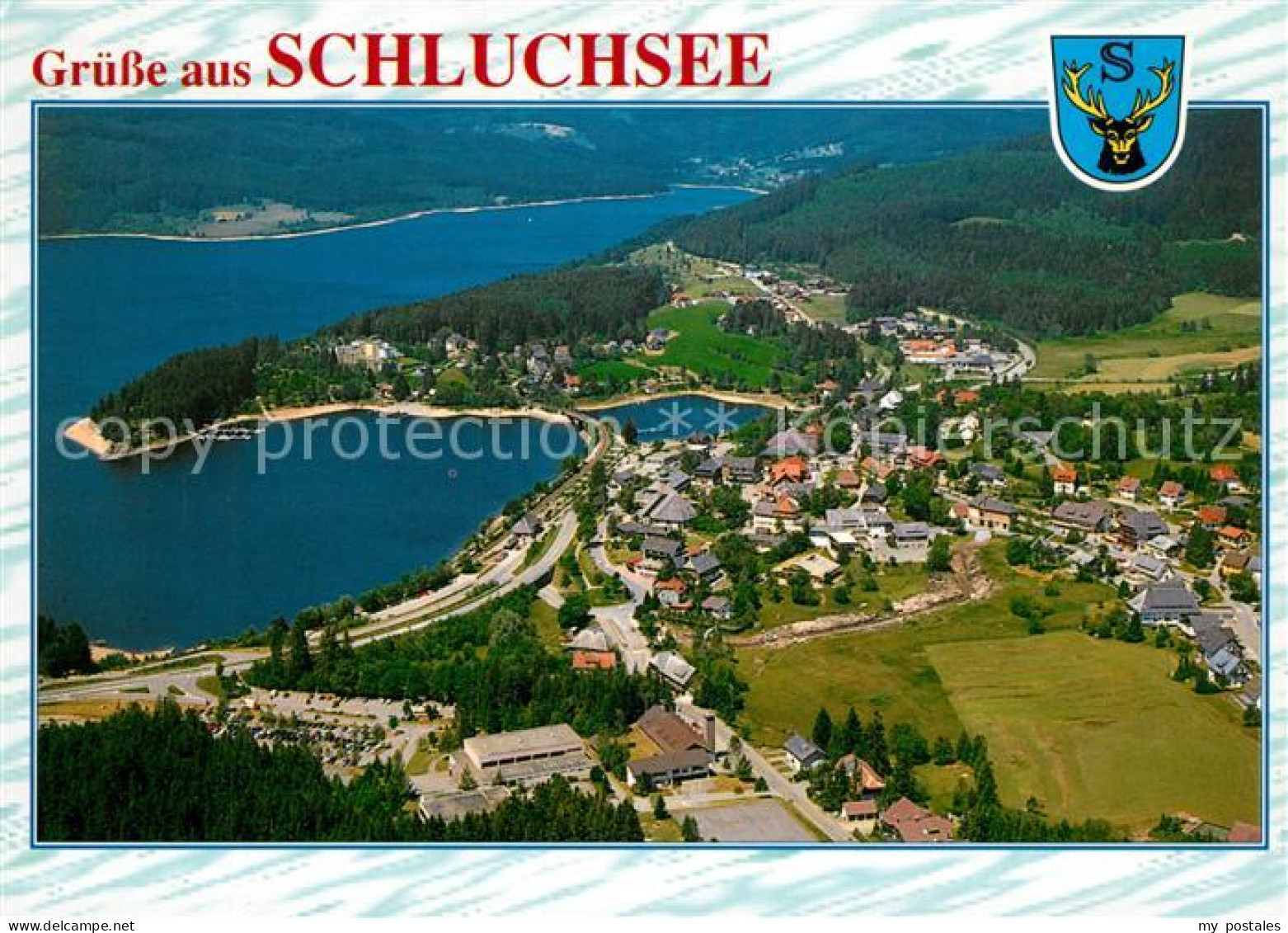 73190289 Schluchsee Fliegeraufnahme Schluchsee - Schluchsee