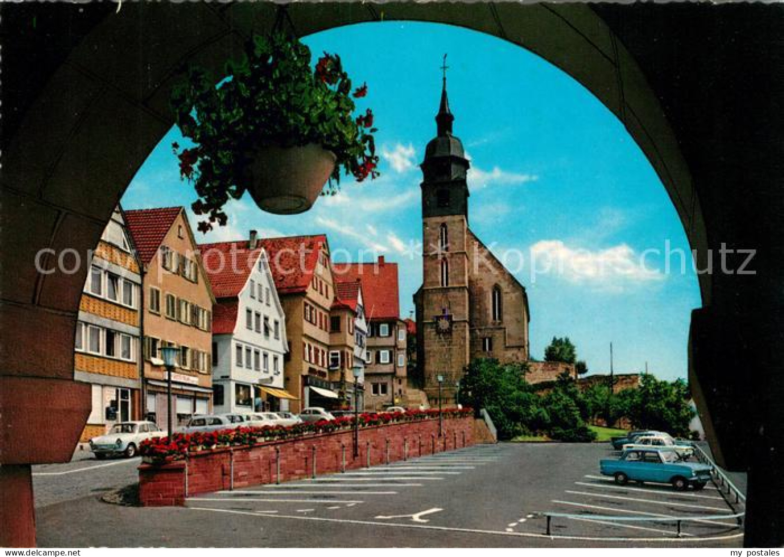 73190242 Boeblingen Marktplatz Stadtkirche Boeblingen - Böblingen