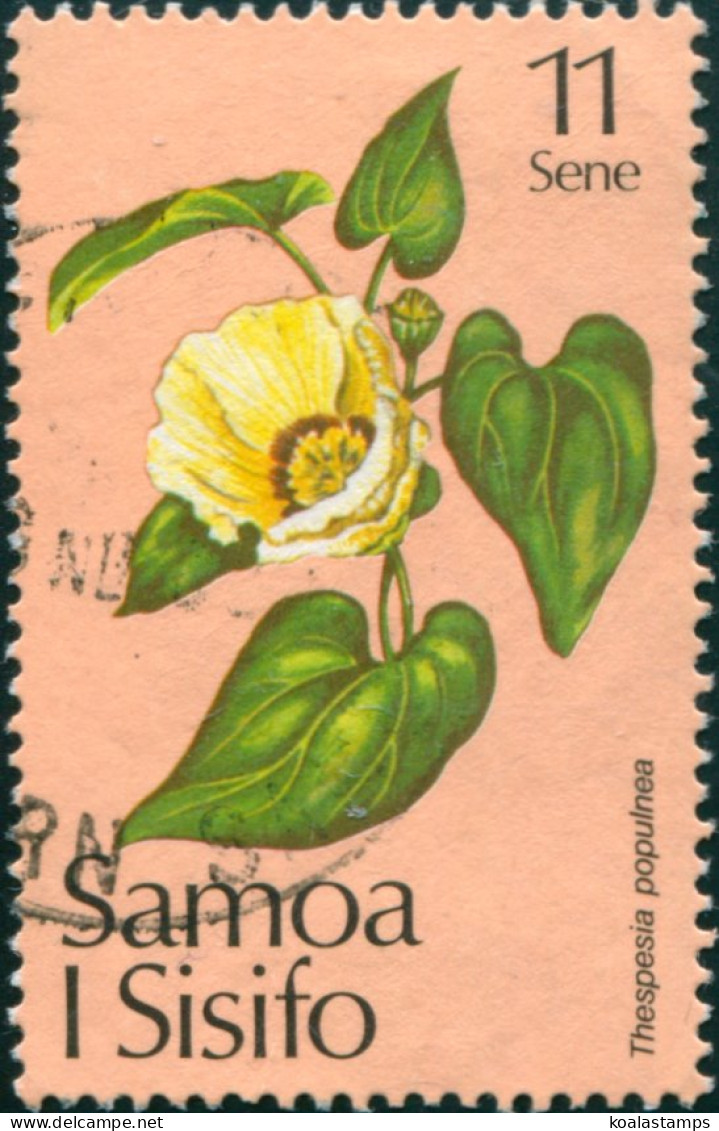 Samoa 1981 SG607 11s Christmas Flower FU - Samoa